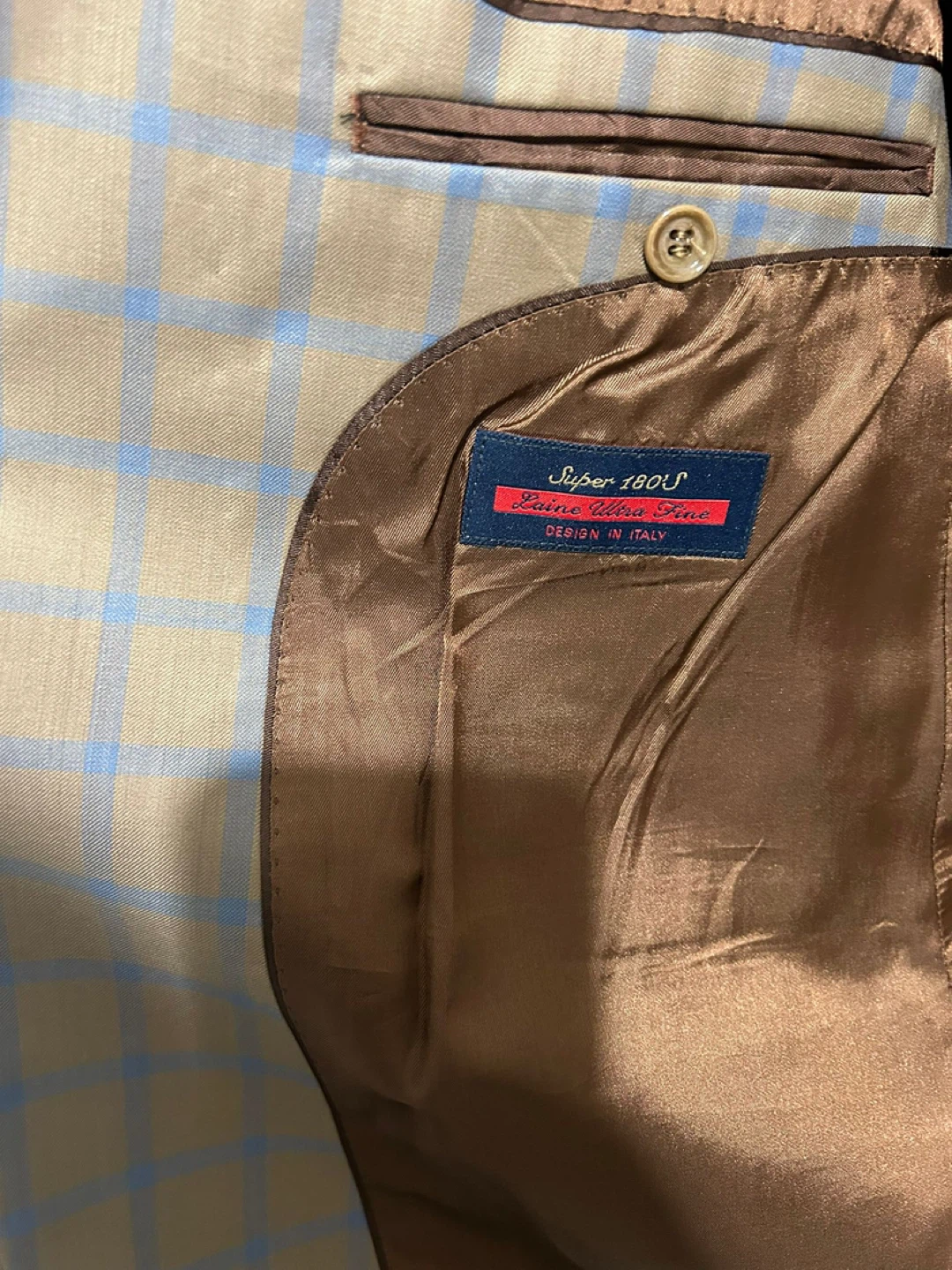 Marco Ferri Men's Plaid Blazer - photo 5