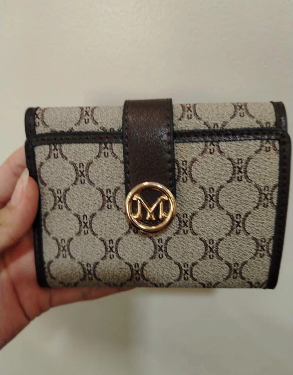 Designer Wallet with 'M' Logo - photo 3