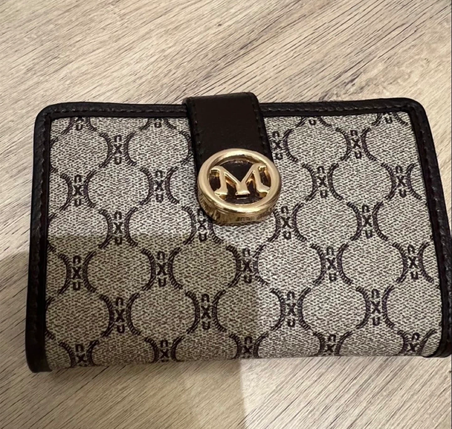 Designer Wallet with 'M' Logo - photo 4
