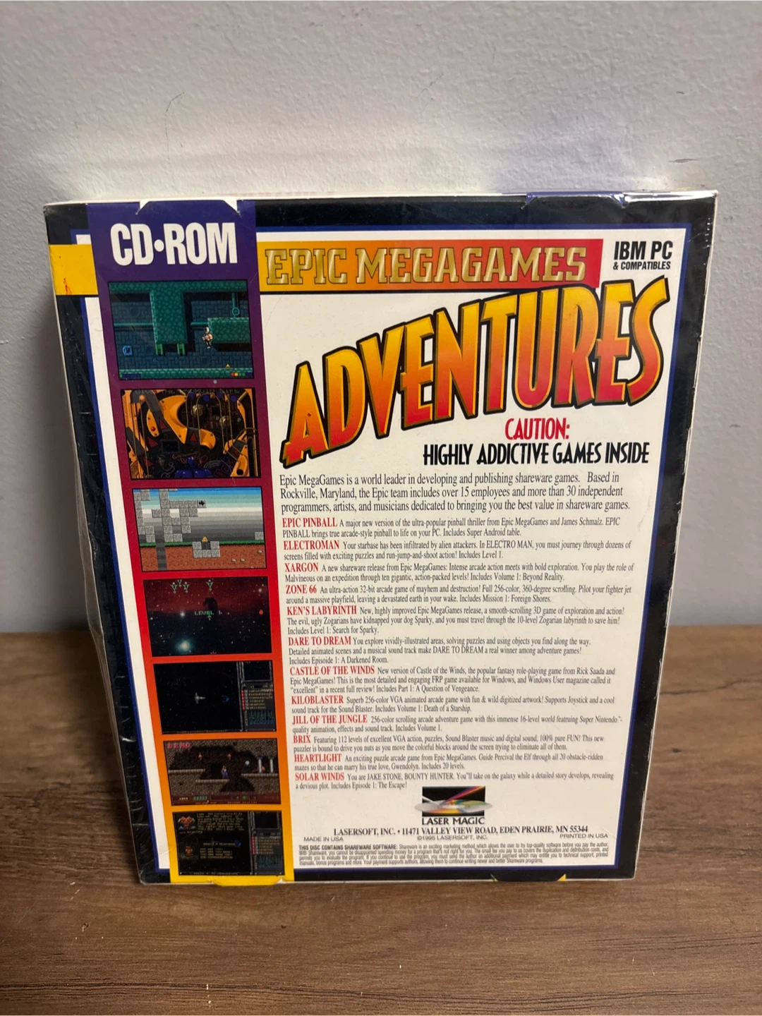 Epic MegaGames Adventures CD-ROM PC Game - photo 3