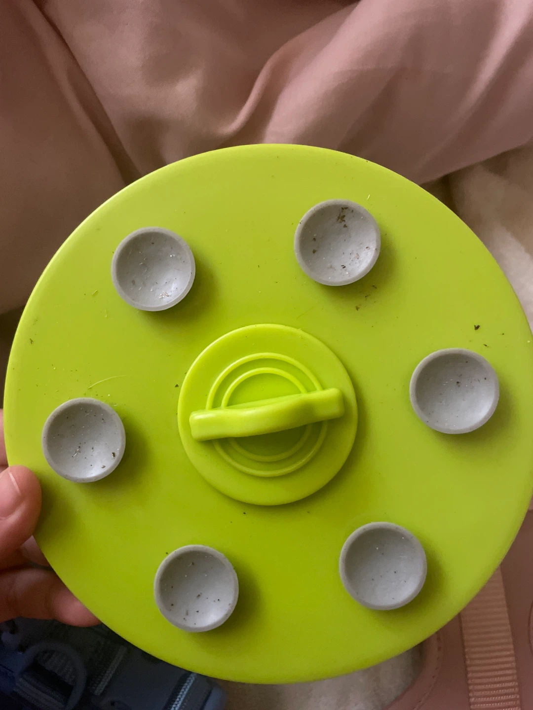 Green Dog Lick Mat with Suction Cups - photo 2