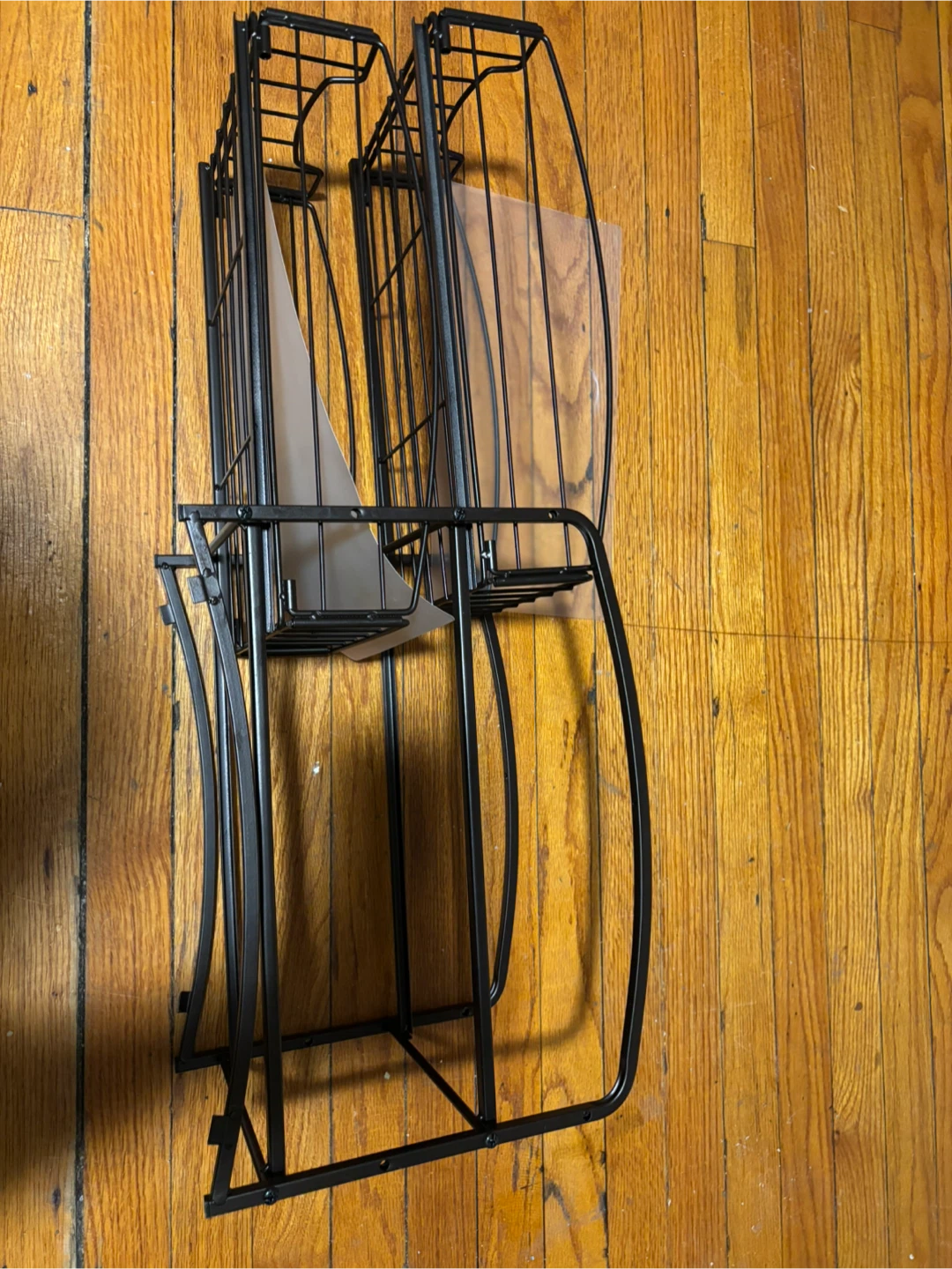 New 2-Tier Metal Wire Storage Basket - photo 3
