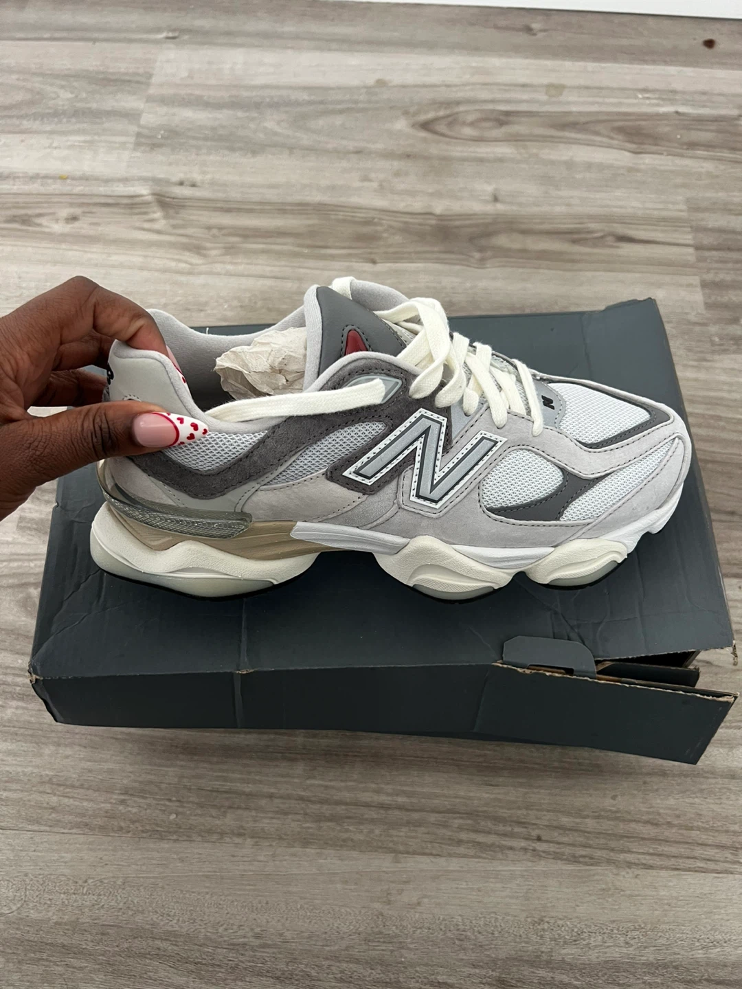 New Balance 9060 Grey Running Shoes