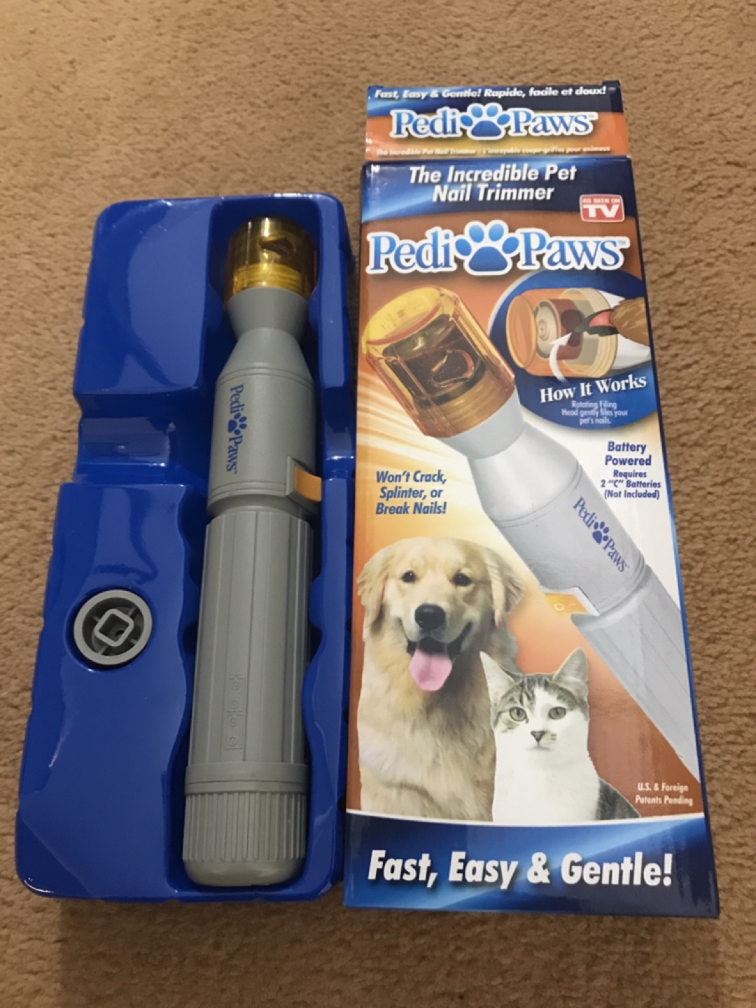 Pedi Paws The Incredible Pet Nail Trimmer
