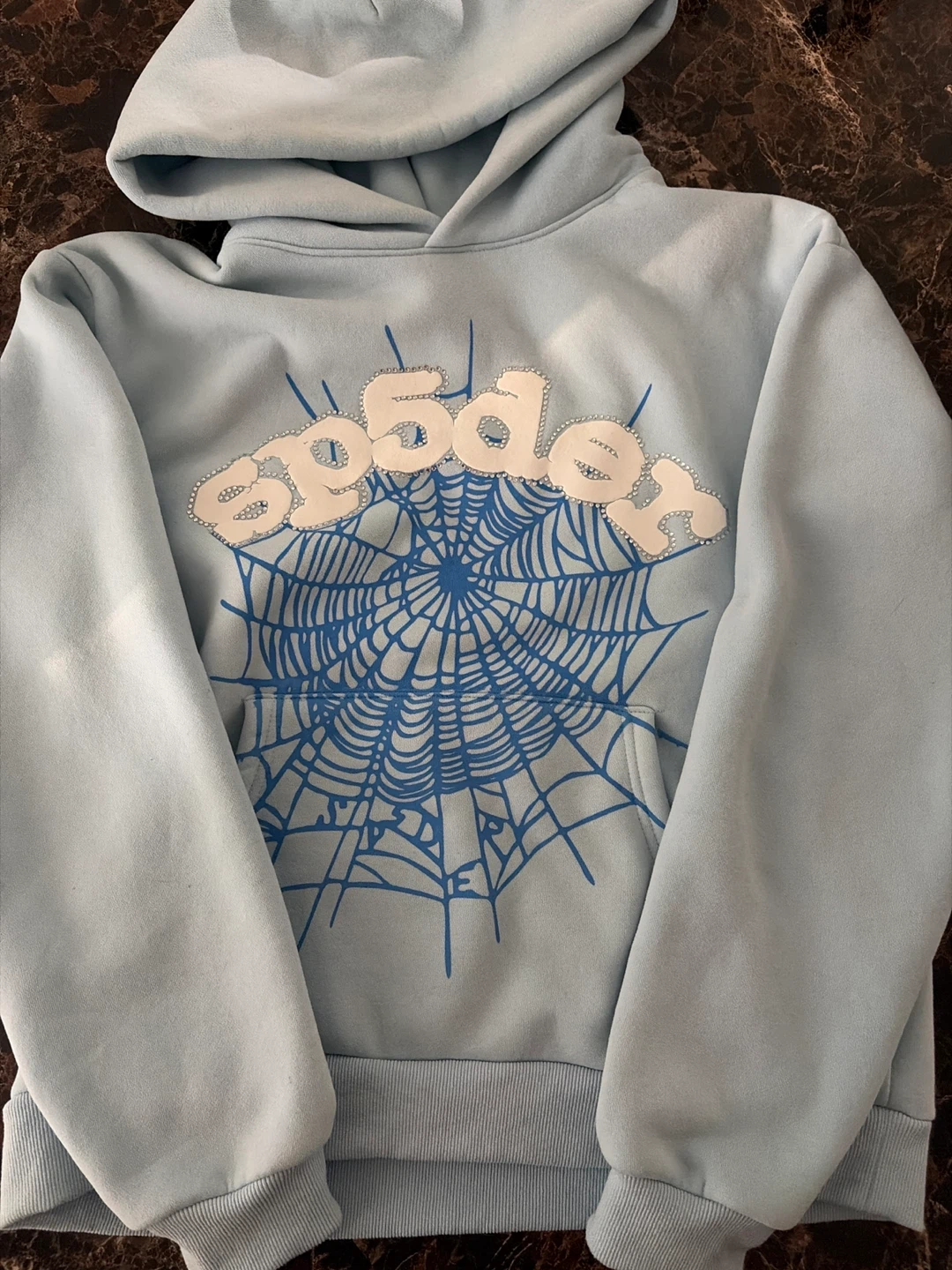 Light Blue Spider Hoodie