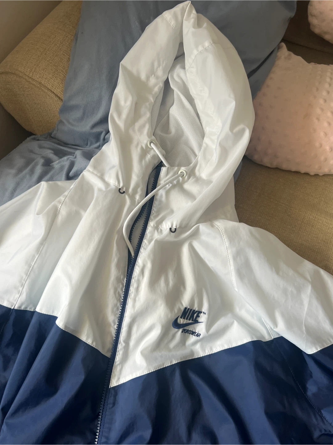 Nike The Windrunner Jacket  XL Navy/White - photo 5
