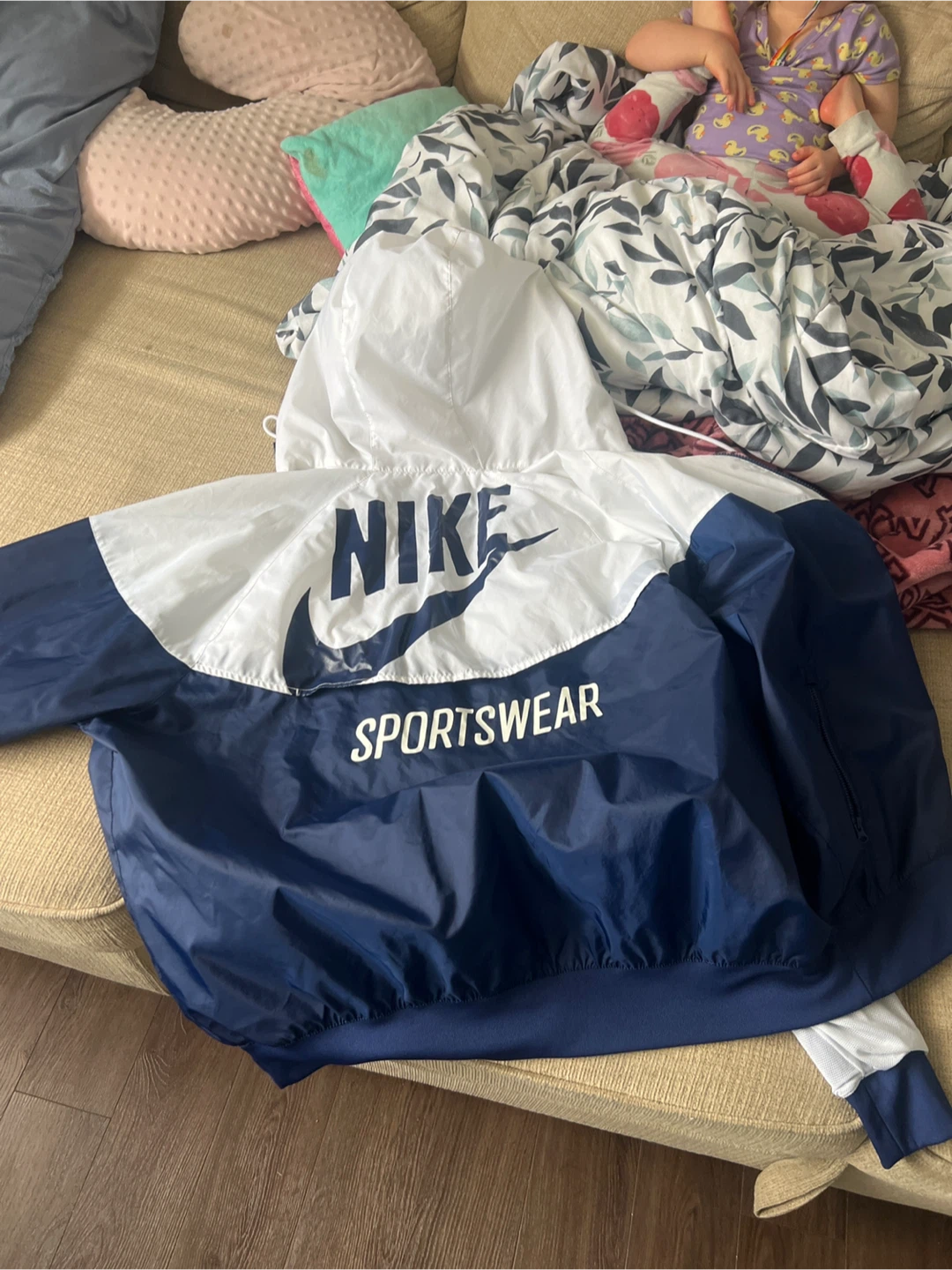Nike The Windrunner Jacket  XL Navy/White