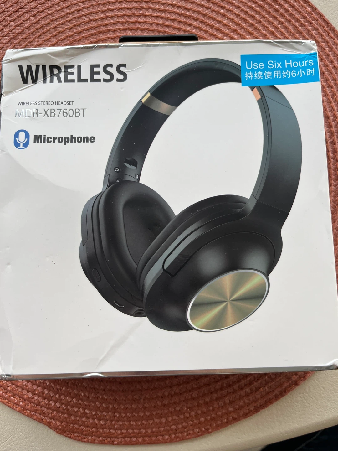 Wireless Stereo Headset with Microphone