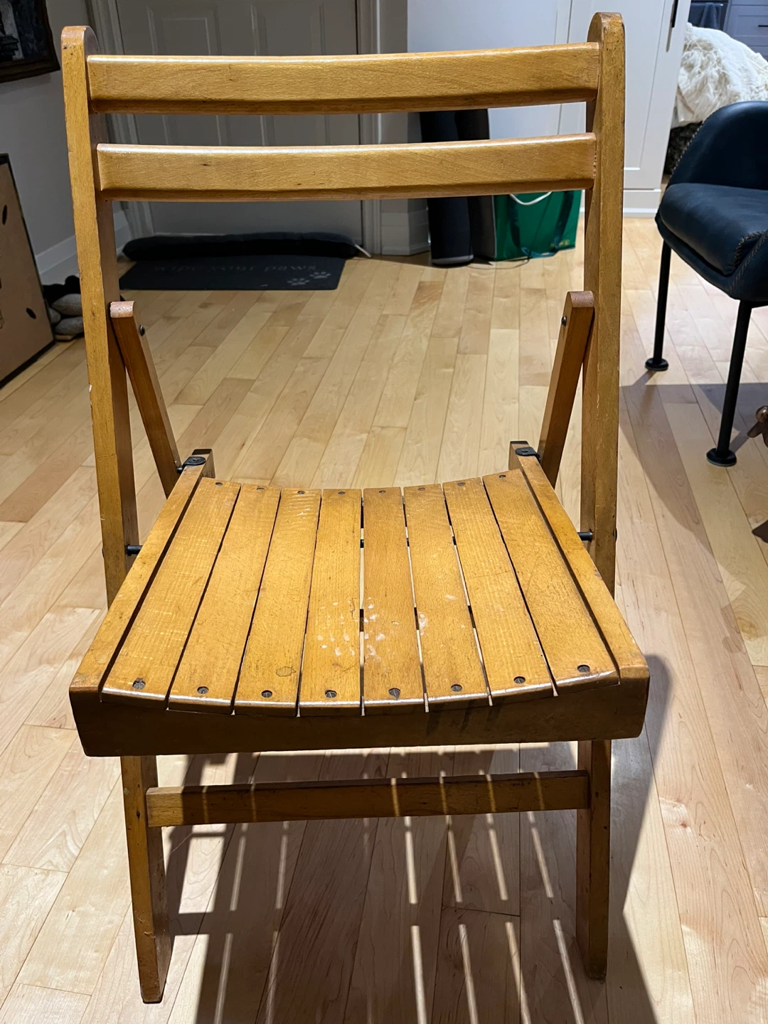 Wooden Folding Chair - photo 2
