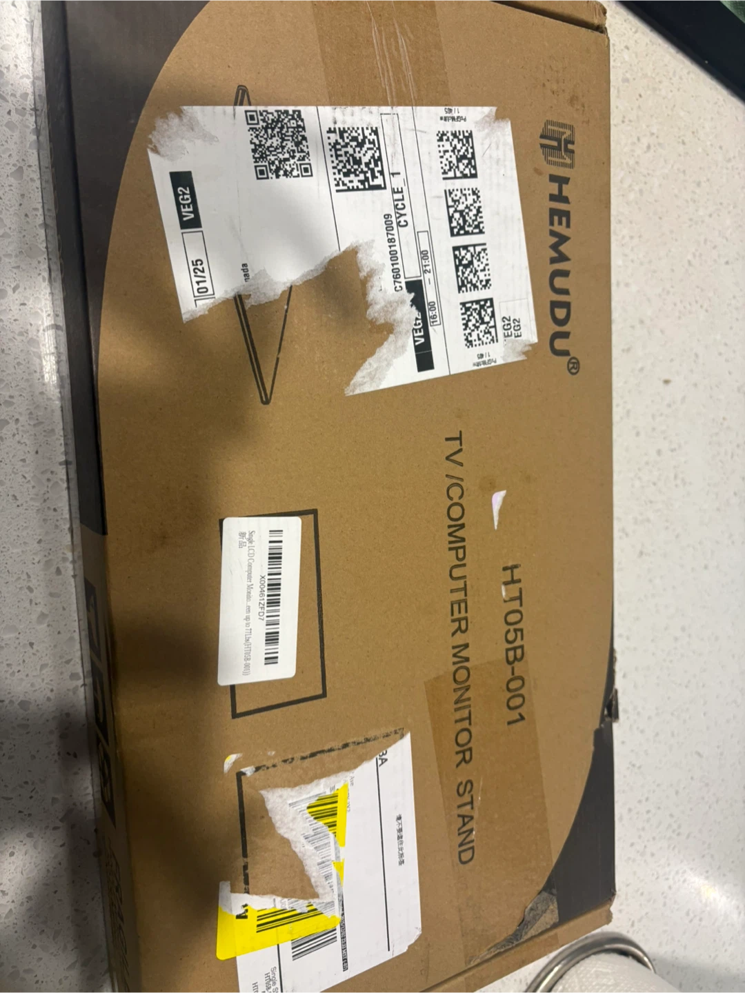 HEMUDU HT05B-001 TV/Computer Monitor Stand - photo 2