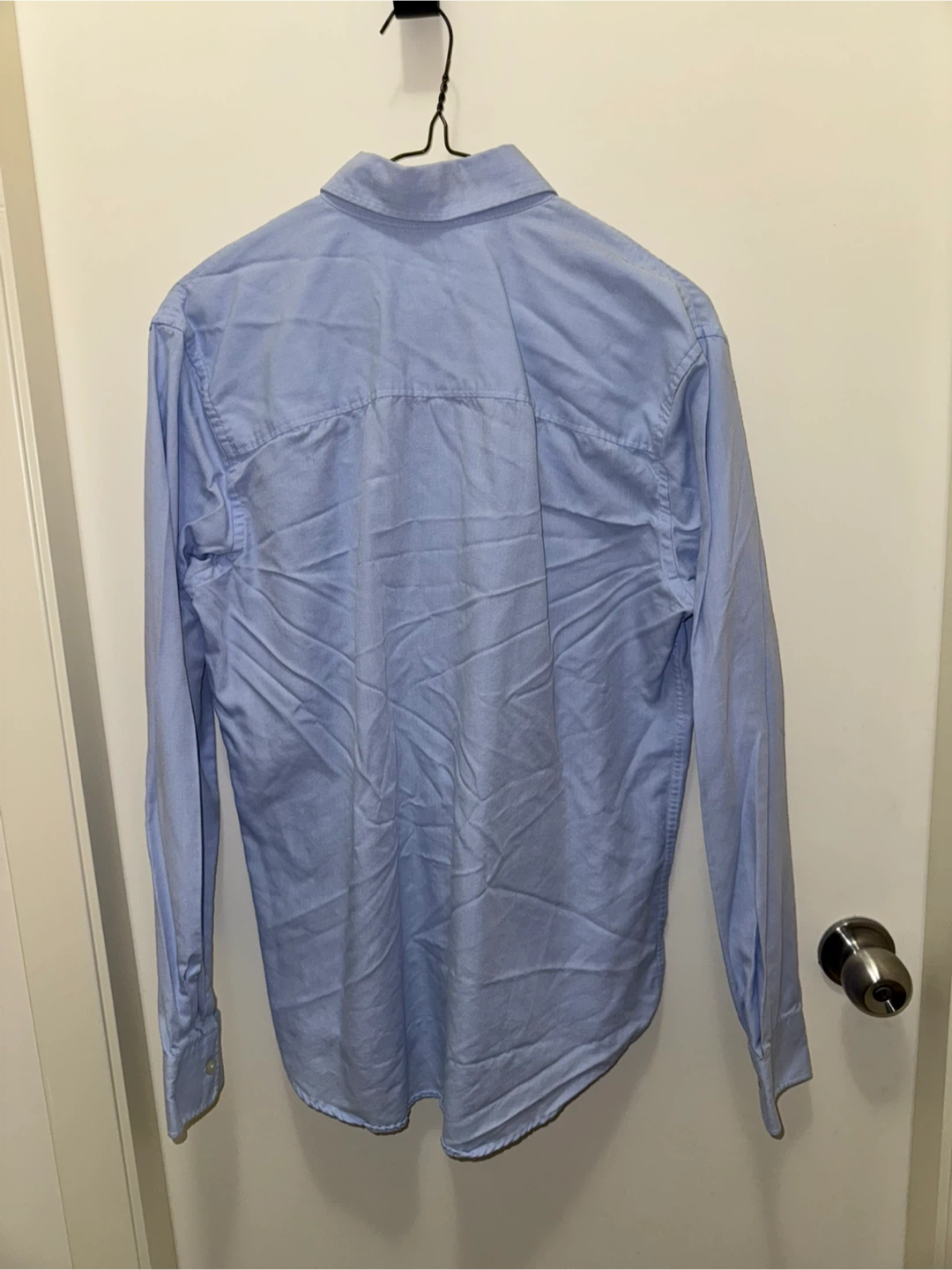 Zara Men's Light Blue Regular Fit Dress Shirt - Medium - photo 2