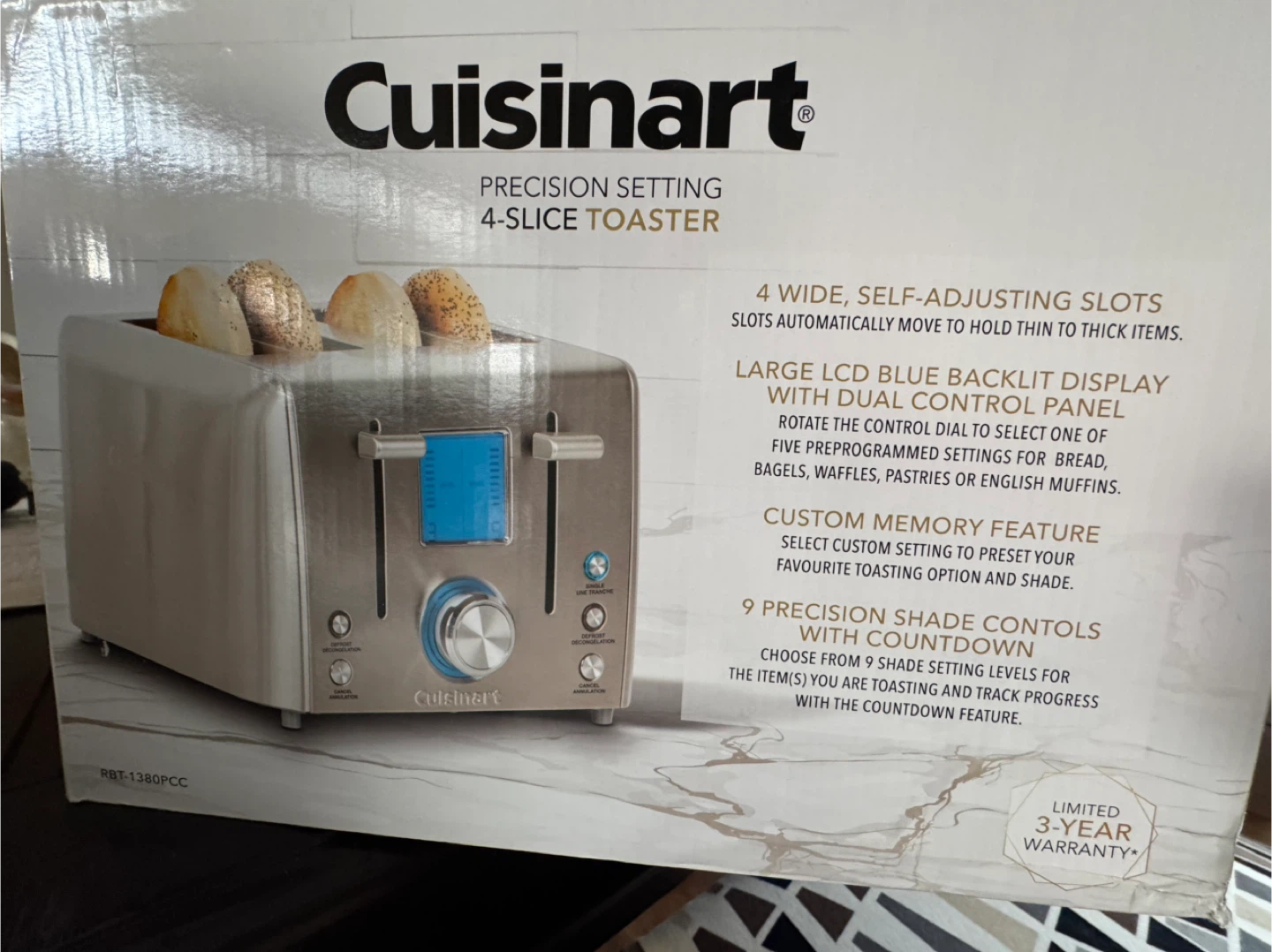 Cuisinart Precision Setting 4-Slice Toaster - photo 4