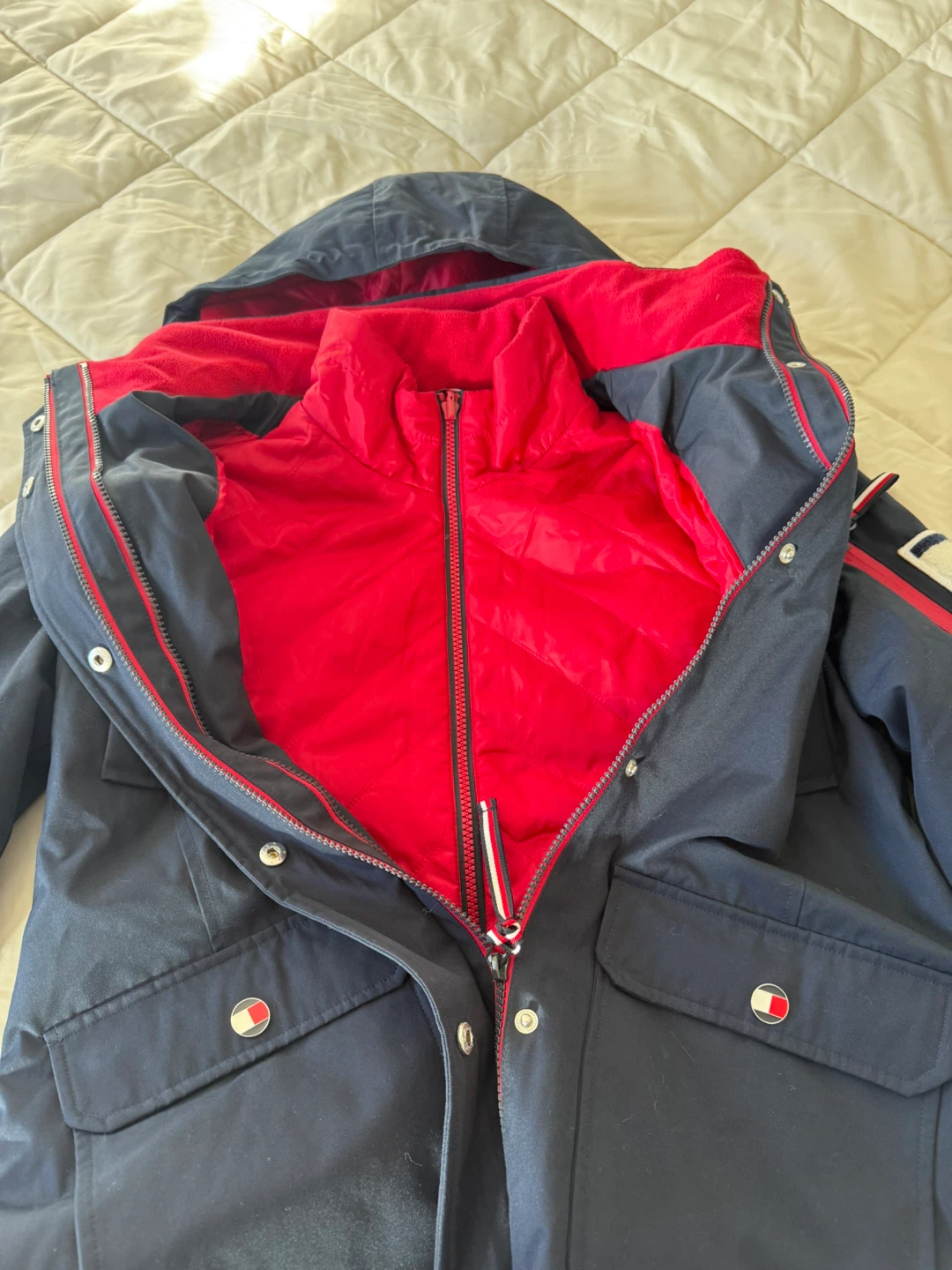 NEW Tommy Hilfiger Double-Lined Winter Jacket-Size Small - photo 4