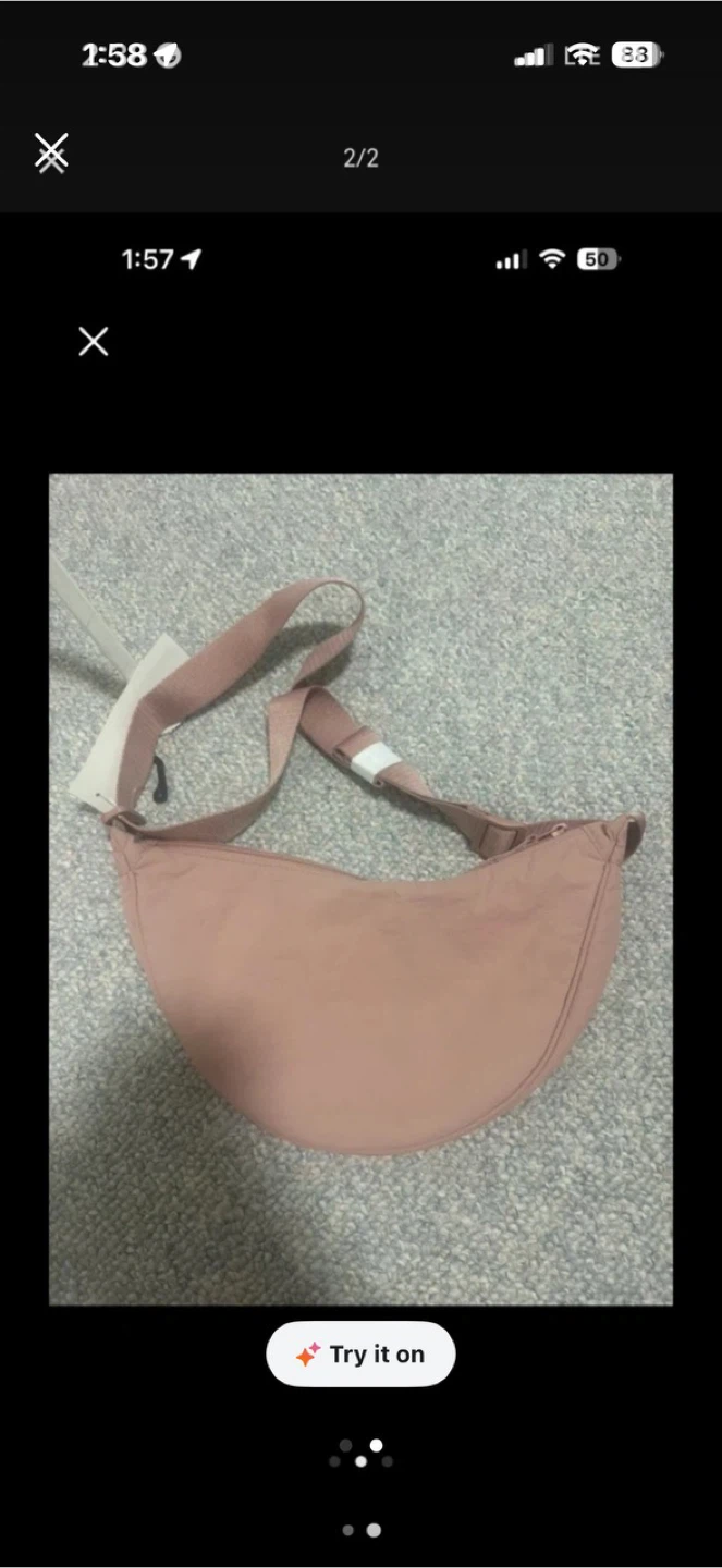 Round Mini Shoulder Bag - Pink - photo 2