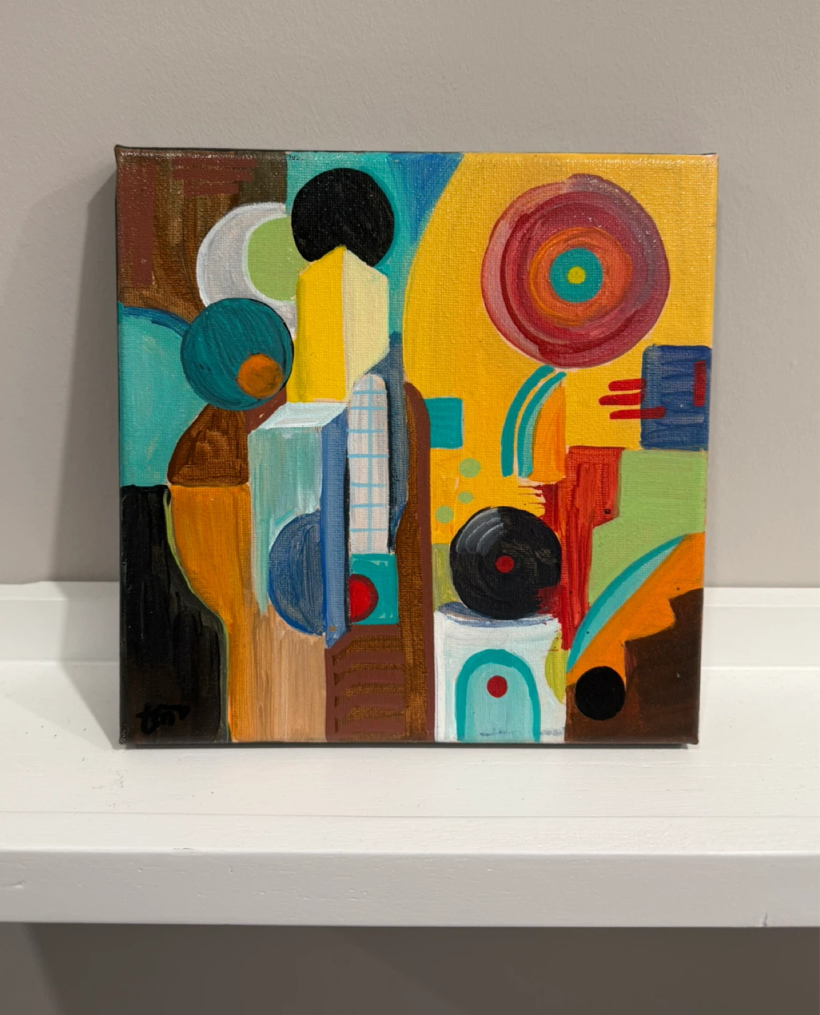 Original Abstract Art Acrylic Painting