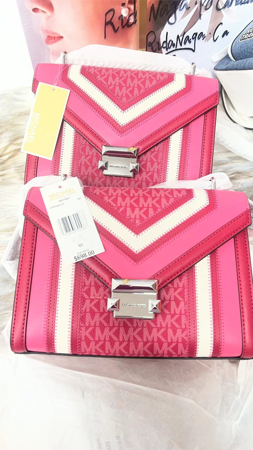 Michael Kors Whitney Shoulder Bag - Pink Multi