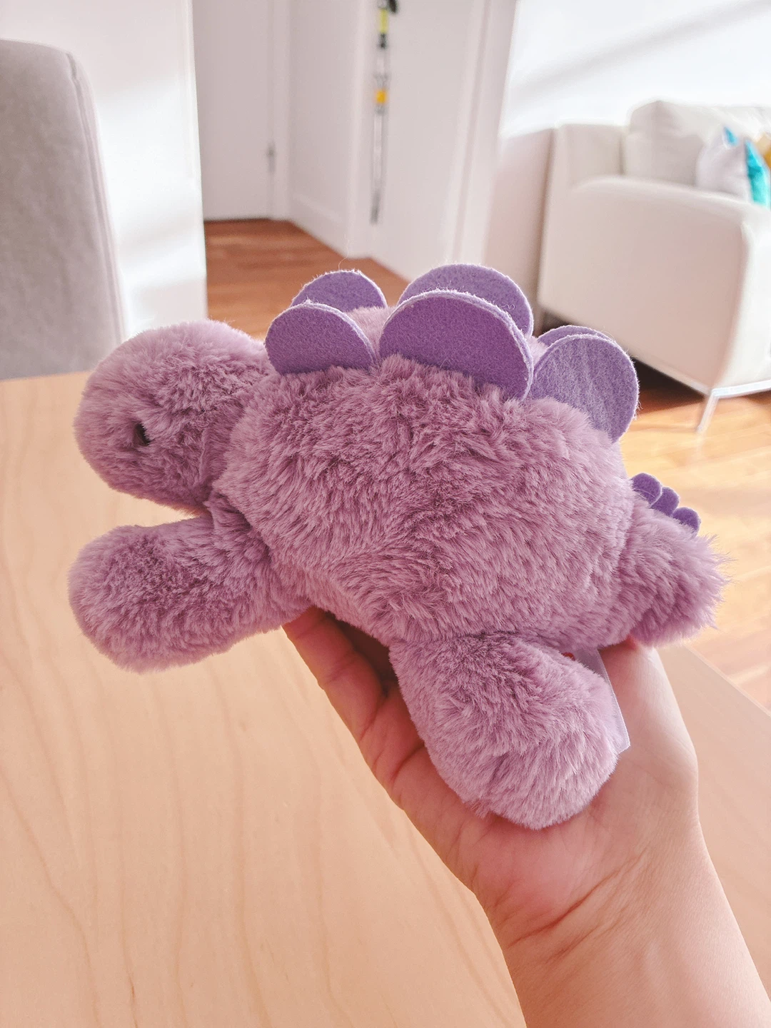 Aurora Mini Flopsie Stegosaurus Plush Toy - 8" - photo 2