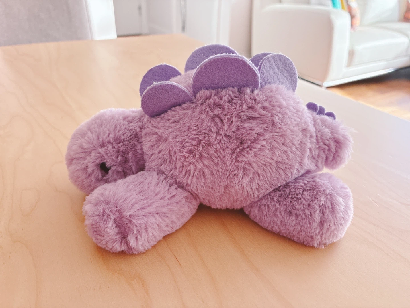 Aurora Mini Flopsie Stegosaurus Plush Toy - 8"
