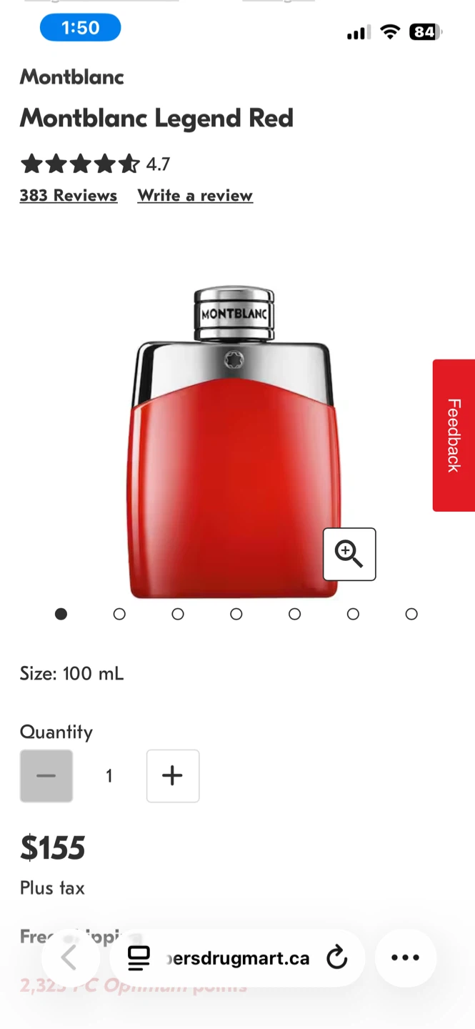 Montblanc Legend Red Eau de Parfum 100 mL - photo 2