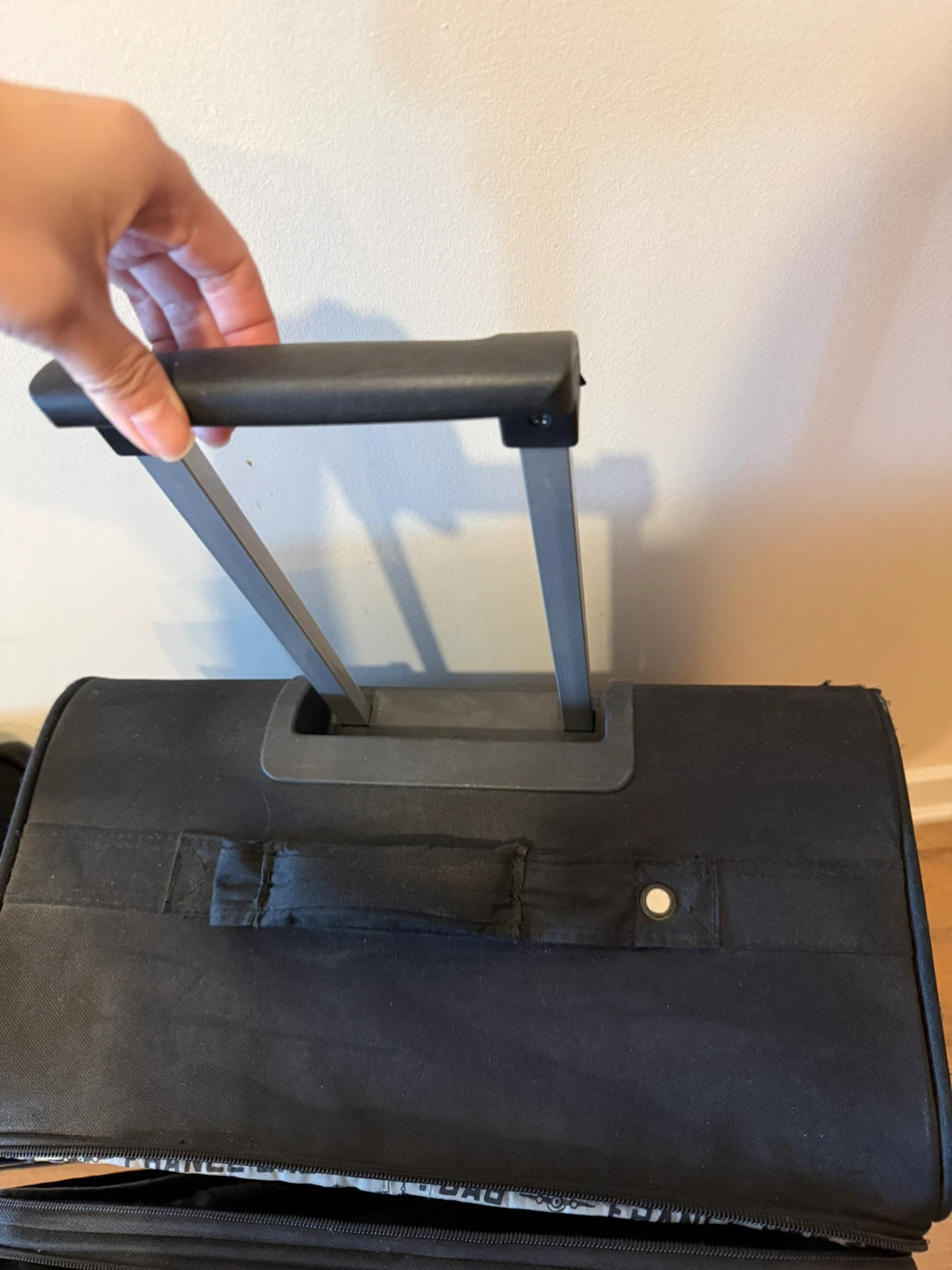 Large Black Rolling Suitcase - photo 4
