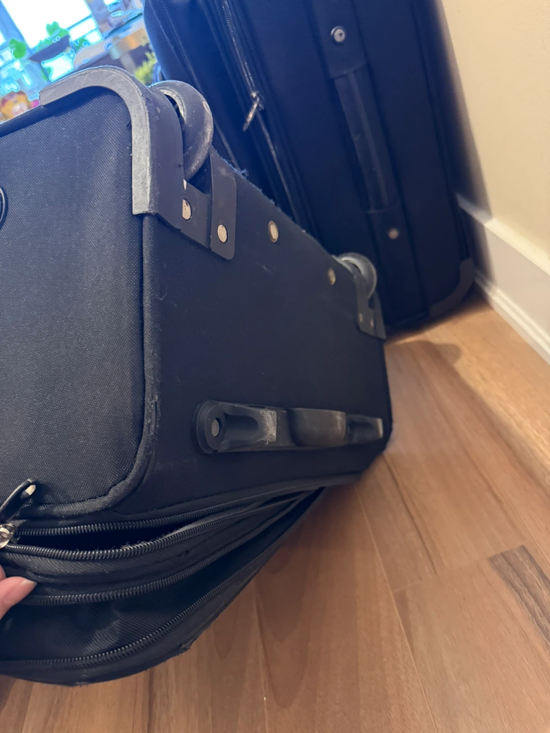 Large Black Rolling Suitcase - photo 5