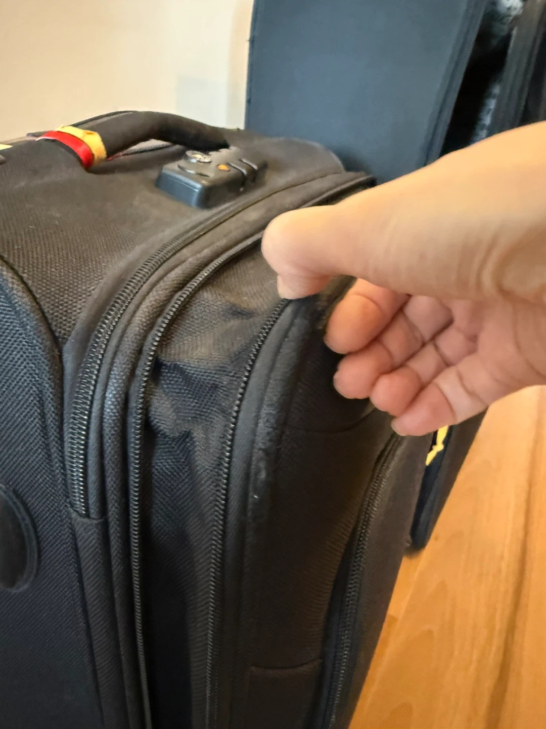 Small Black Rolling Suitcase - photo 5
