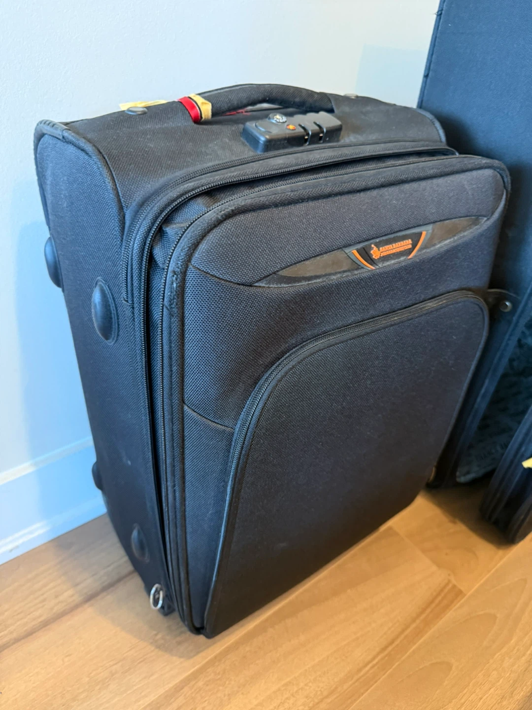 Small Black Rolling Suitcase