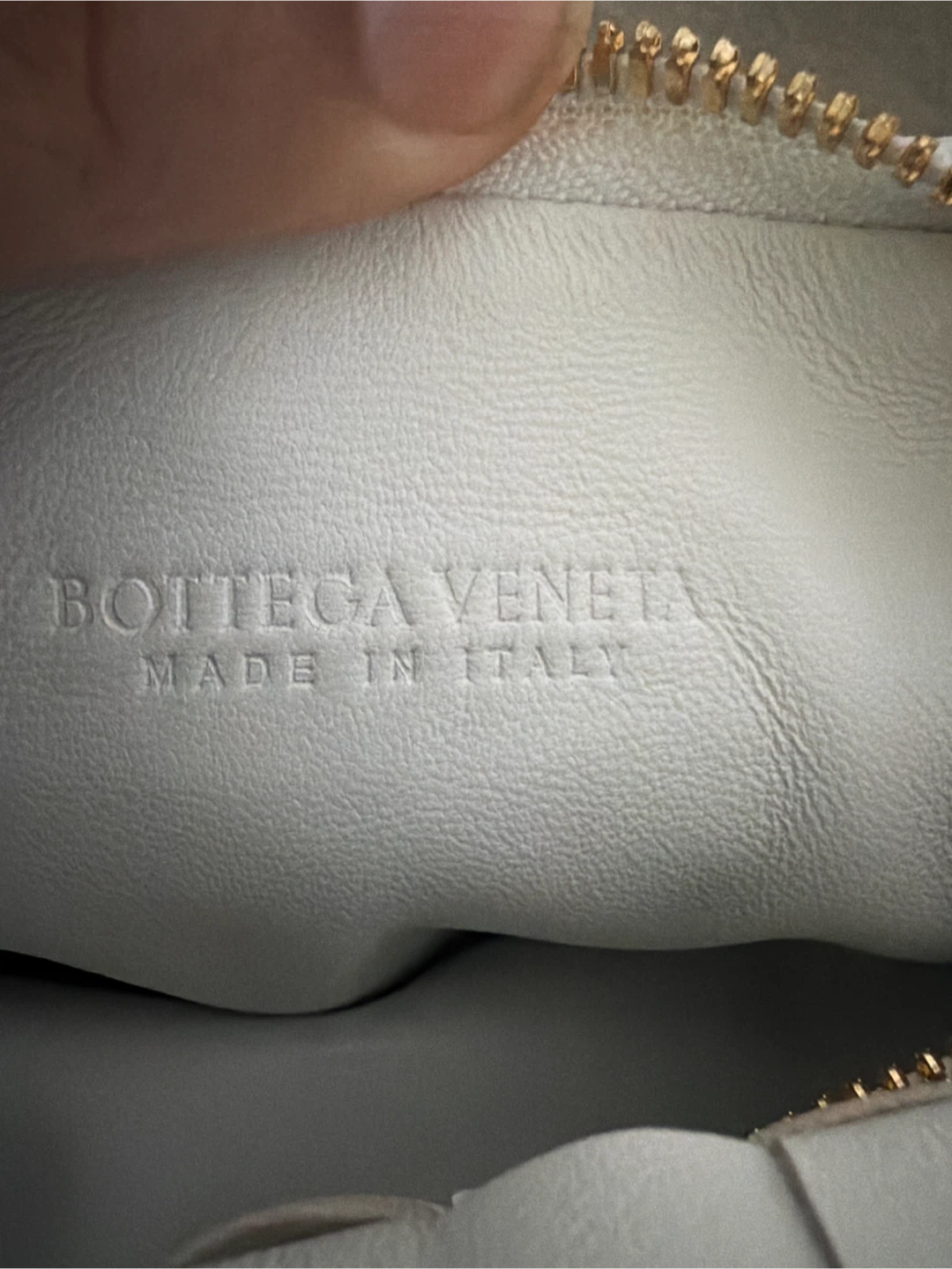 Bottega Veneta White Leather Mini Jodie Handbag - photo 3