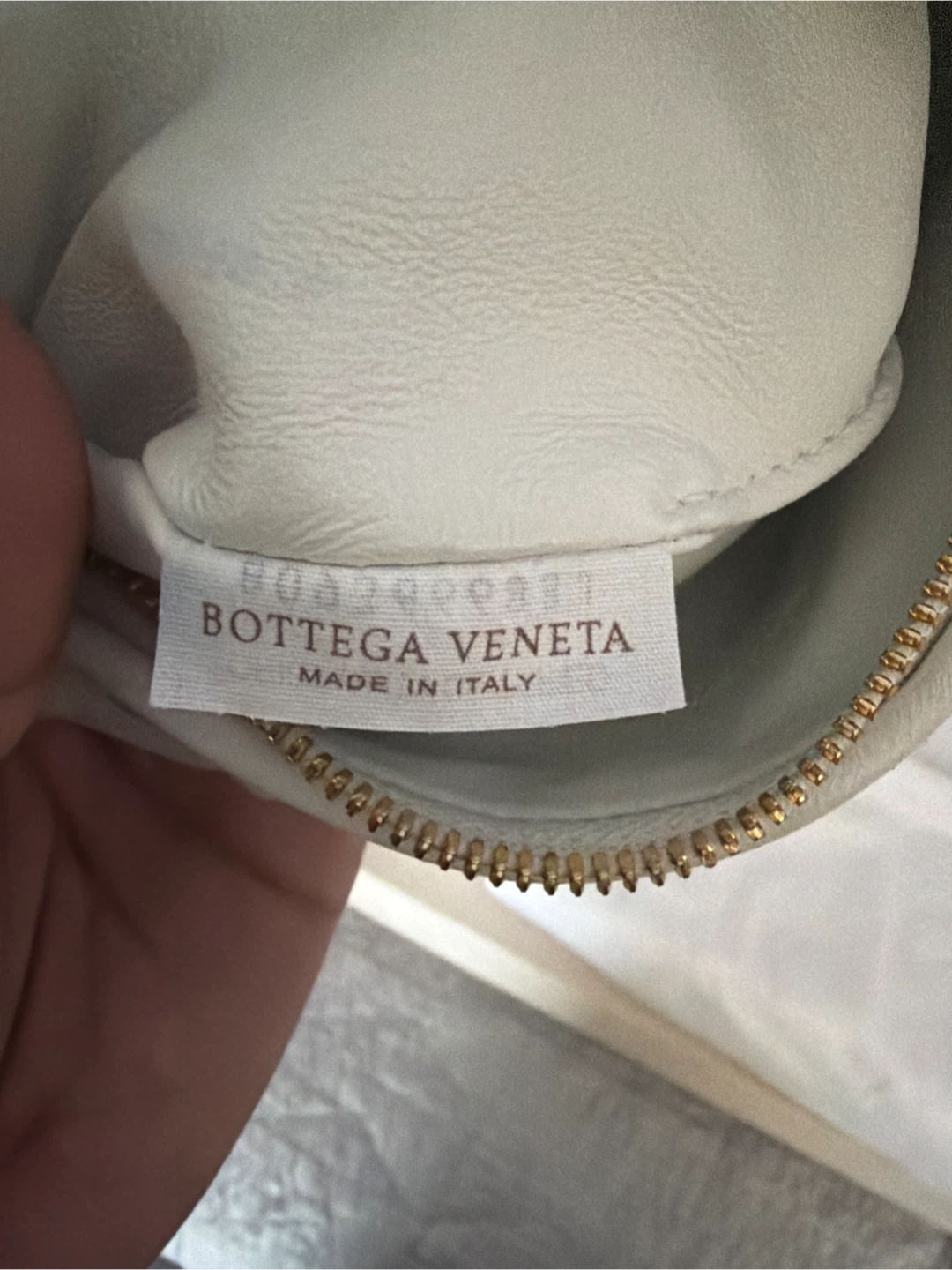 Bottega Veneta White Leather Mini Jodie Handbag - photo 4
