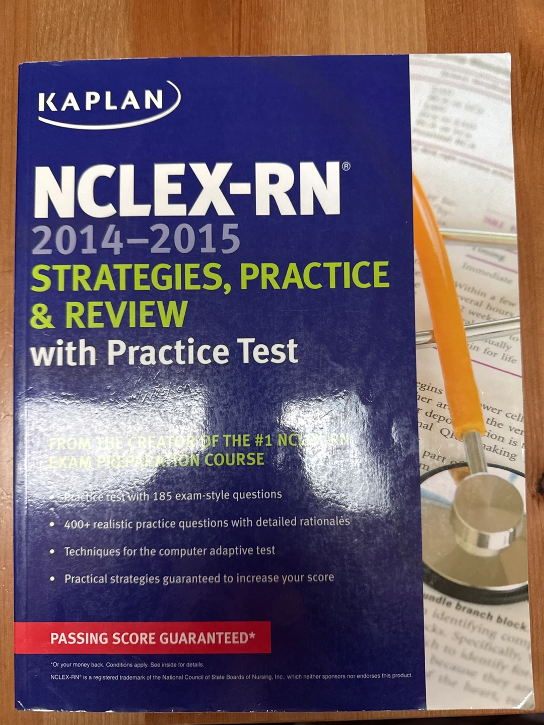 Kaplan NCLEX-RN 2014-2015 Strategies, Practice & Review Book
