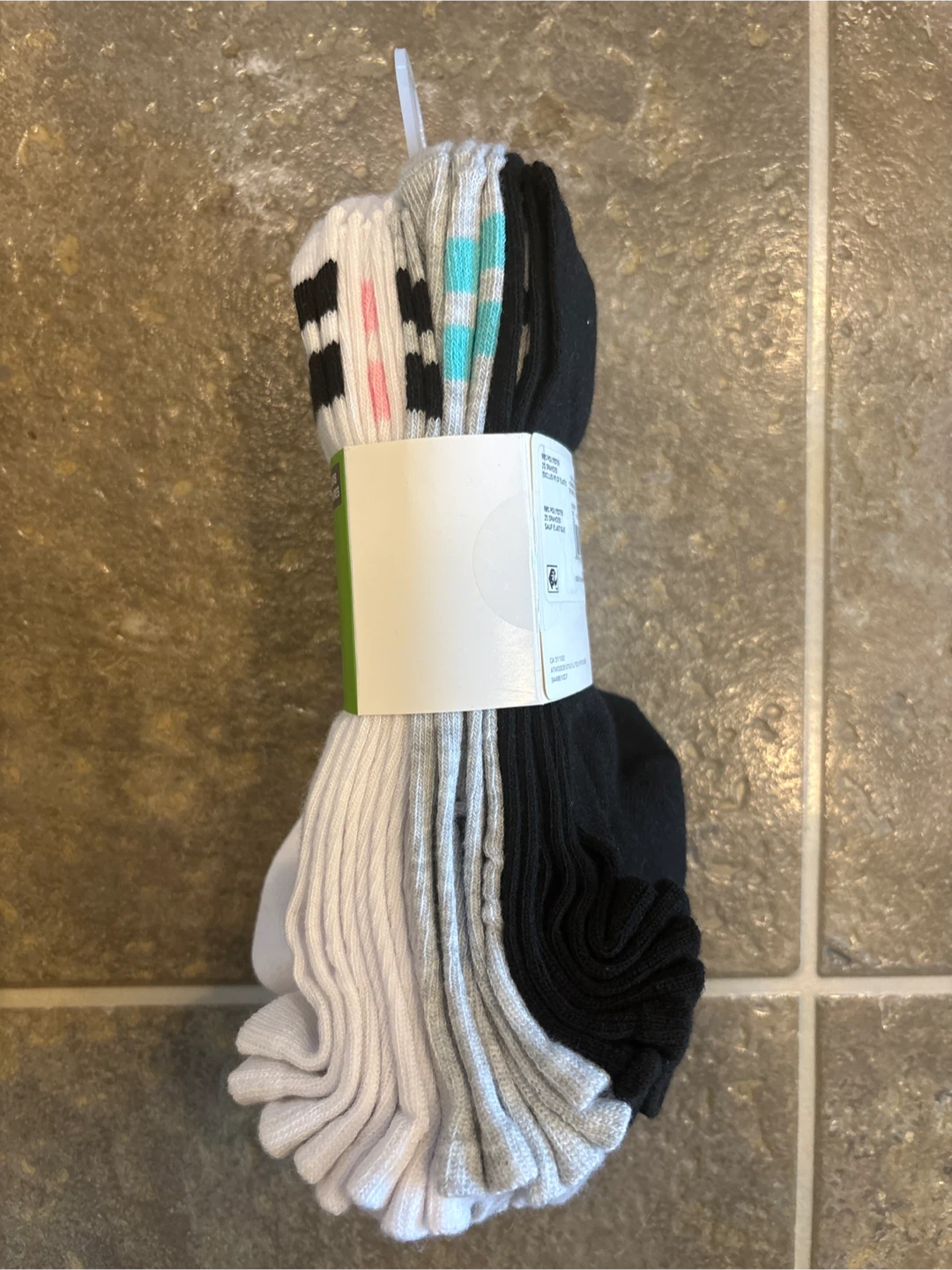 Athletic Works Ladies Ankle Socks - 10 Pairs - photo 2