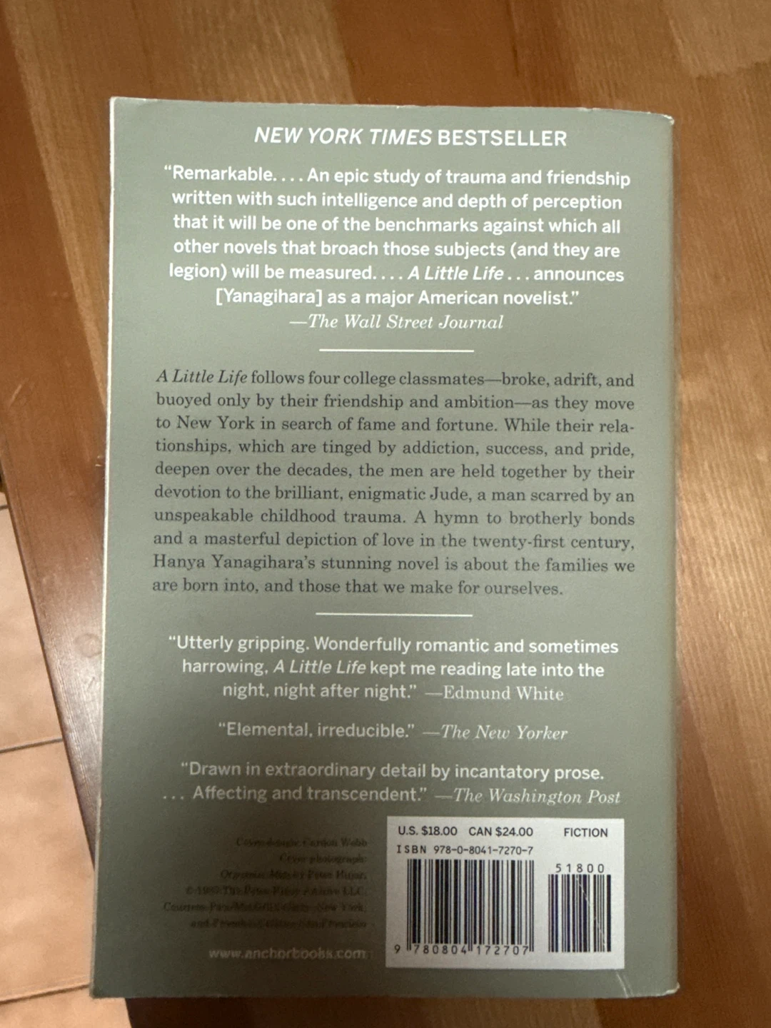 A Little Life by Hanya Yanagihara - Paperback - photo 2