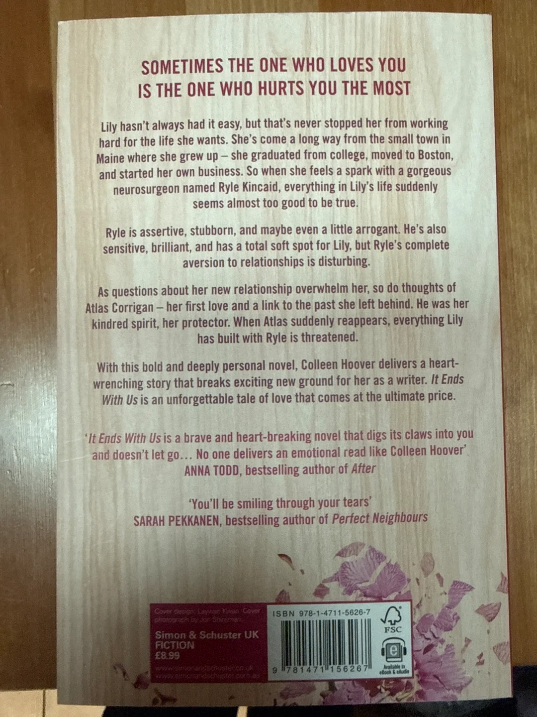 It Ends With Us Colleen Hoover Novel - photo 2
