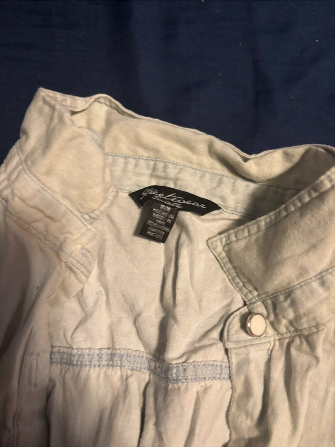 Washwear Denim top M/M - photo 2