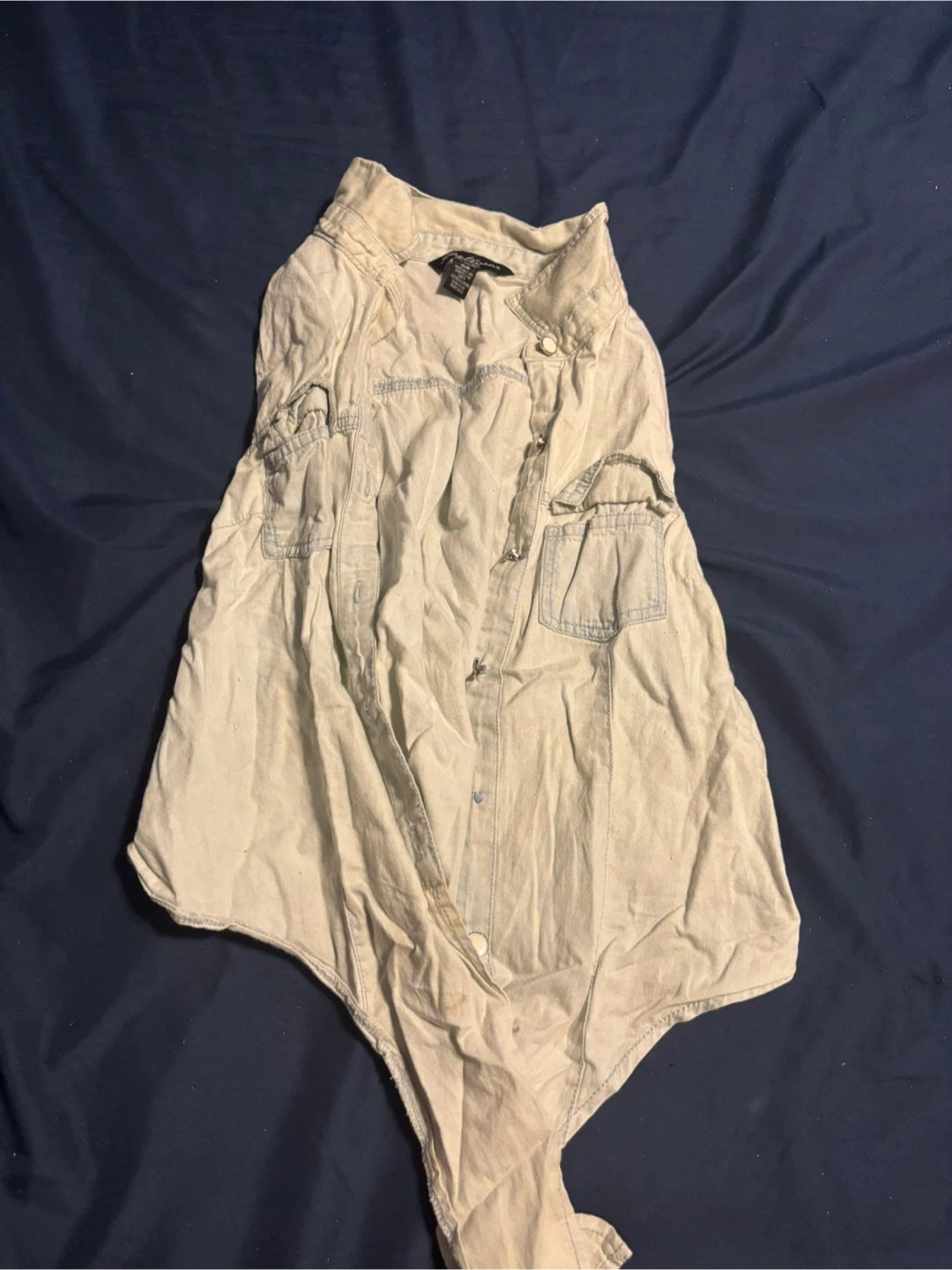 Washwear Denim top M/M