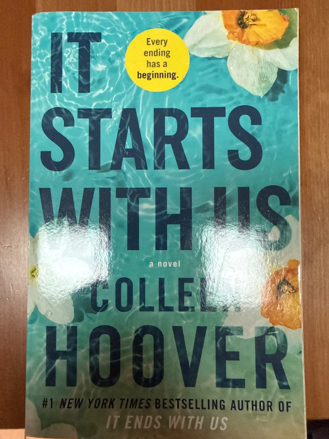 It Starts With Us by Colleen Hoover Novel