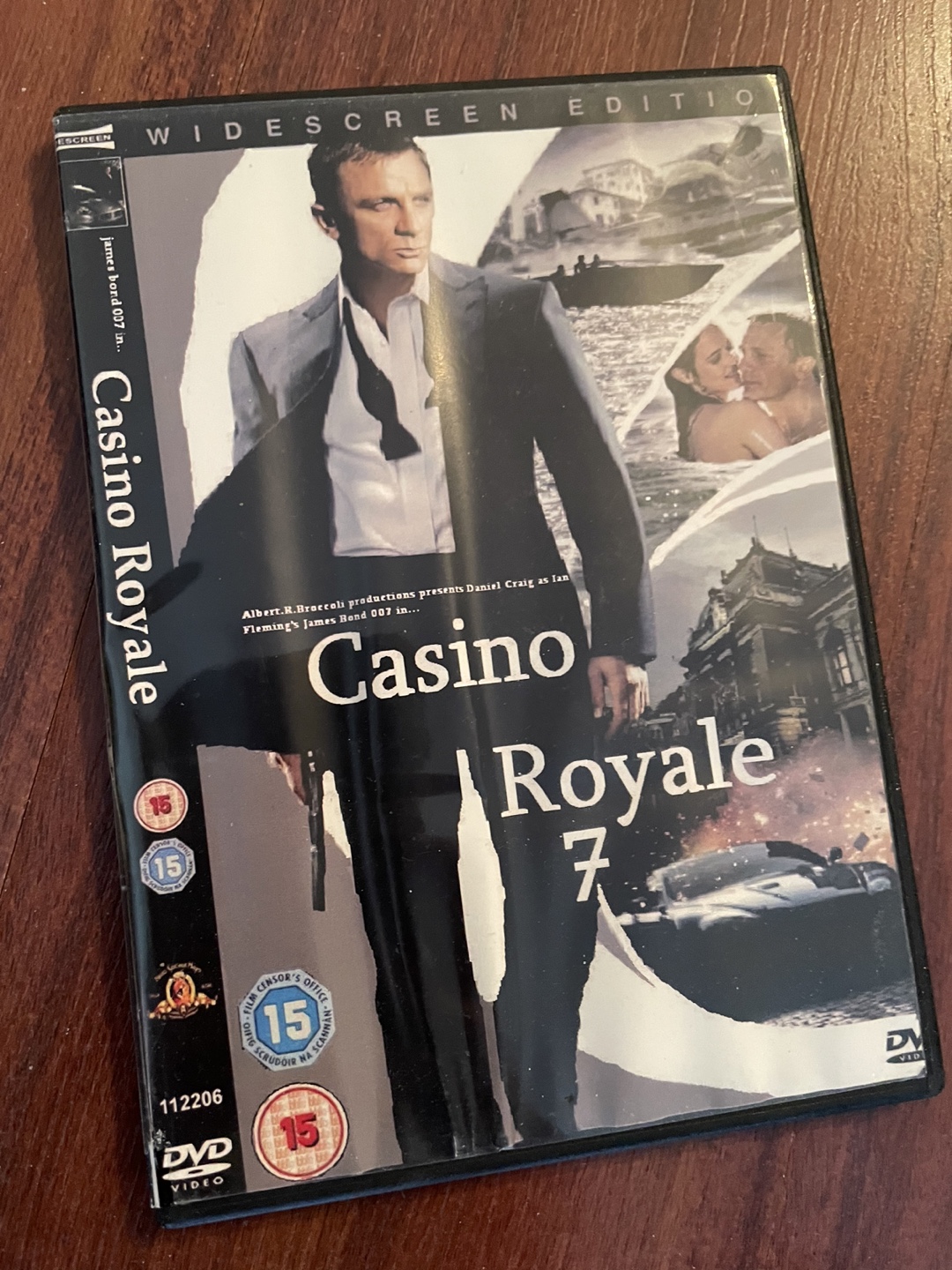 James Bond Casino Royale DVD #freecycle - photo 2