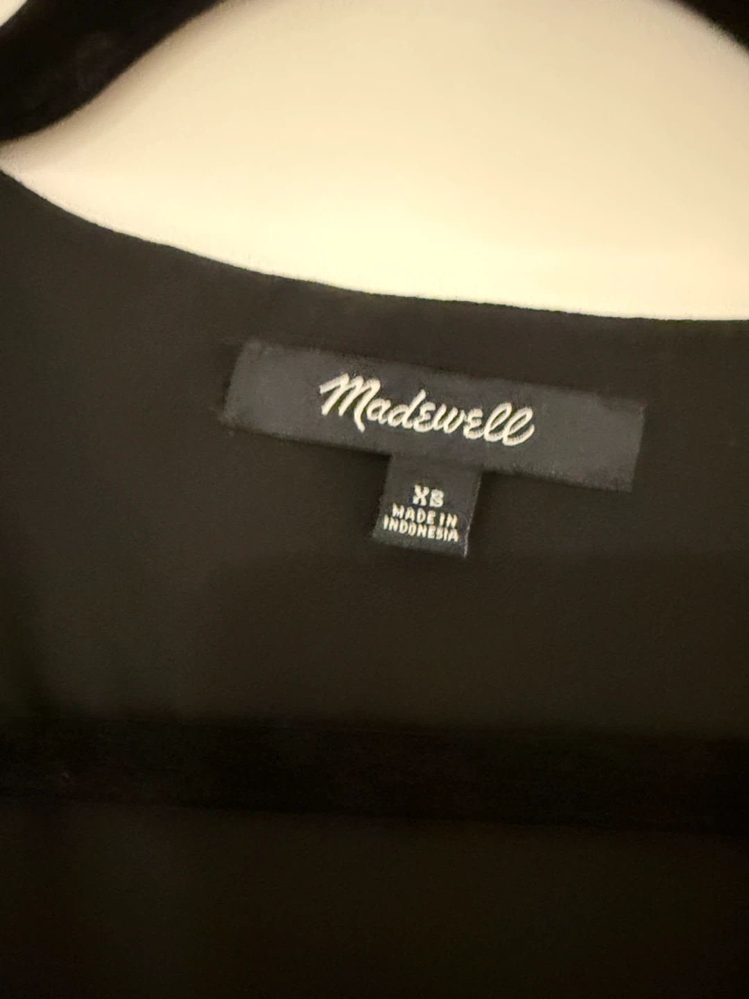 Madewell Velvet Floral Wrap Dress XS - photo 3