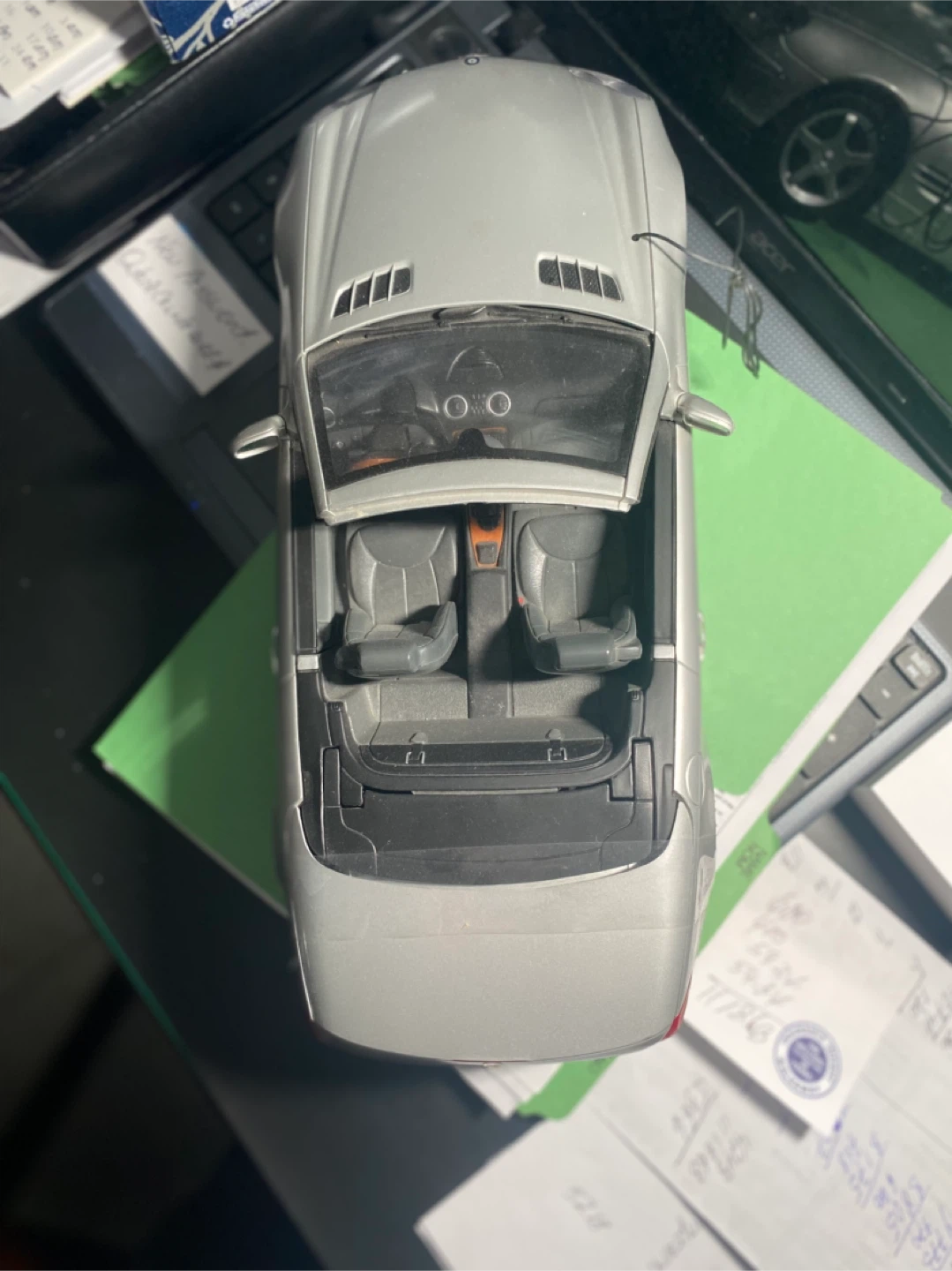 Mercedes-Benz SL 500 Diecast Model Car - photo 5