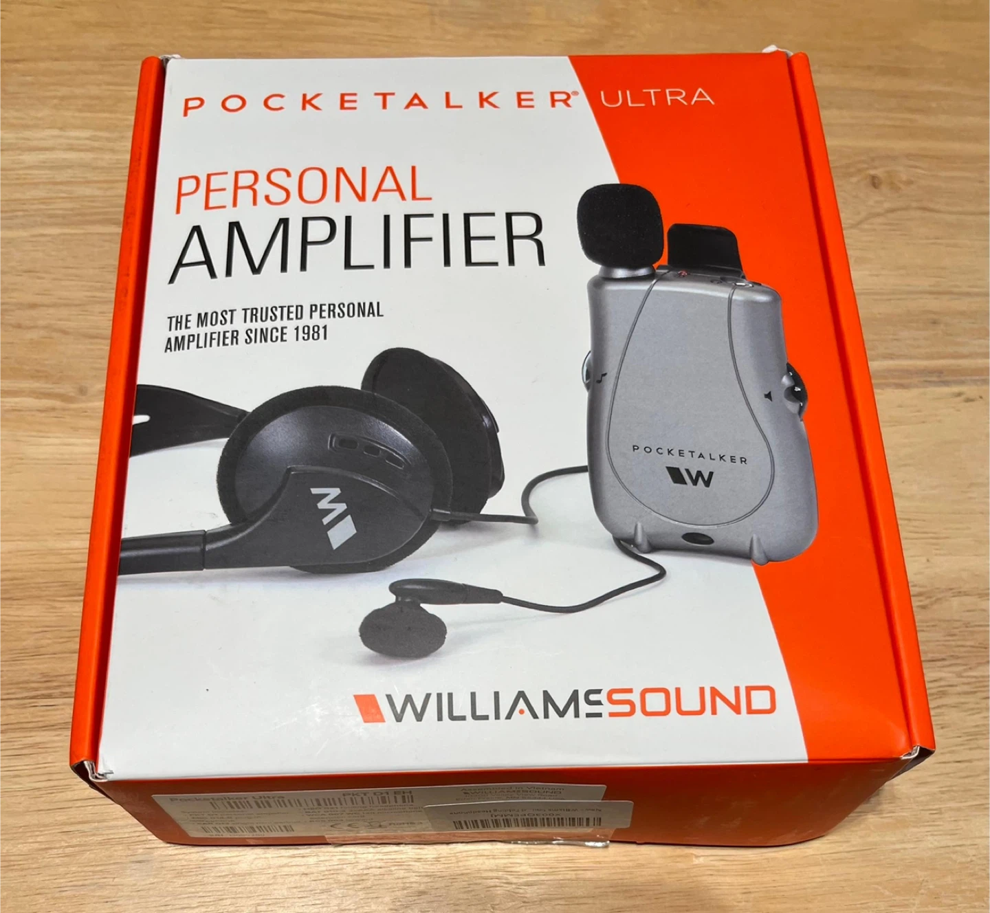 Williams Sound Pocketalker Ultra Personal Amplifier