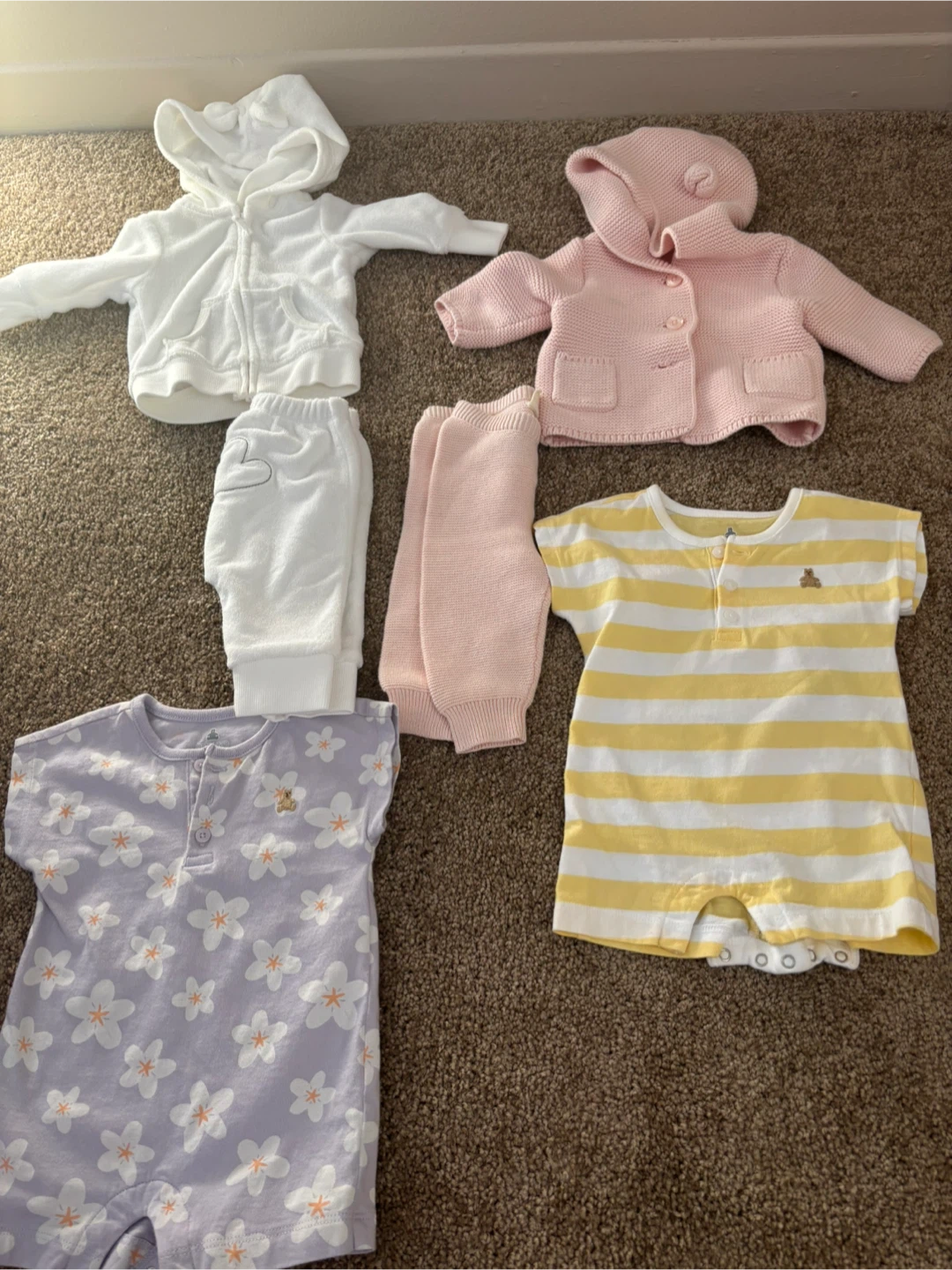 0-3 M baby girl clothes