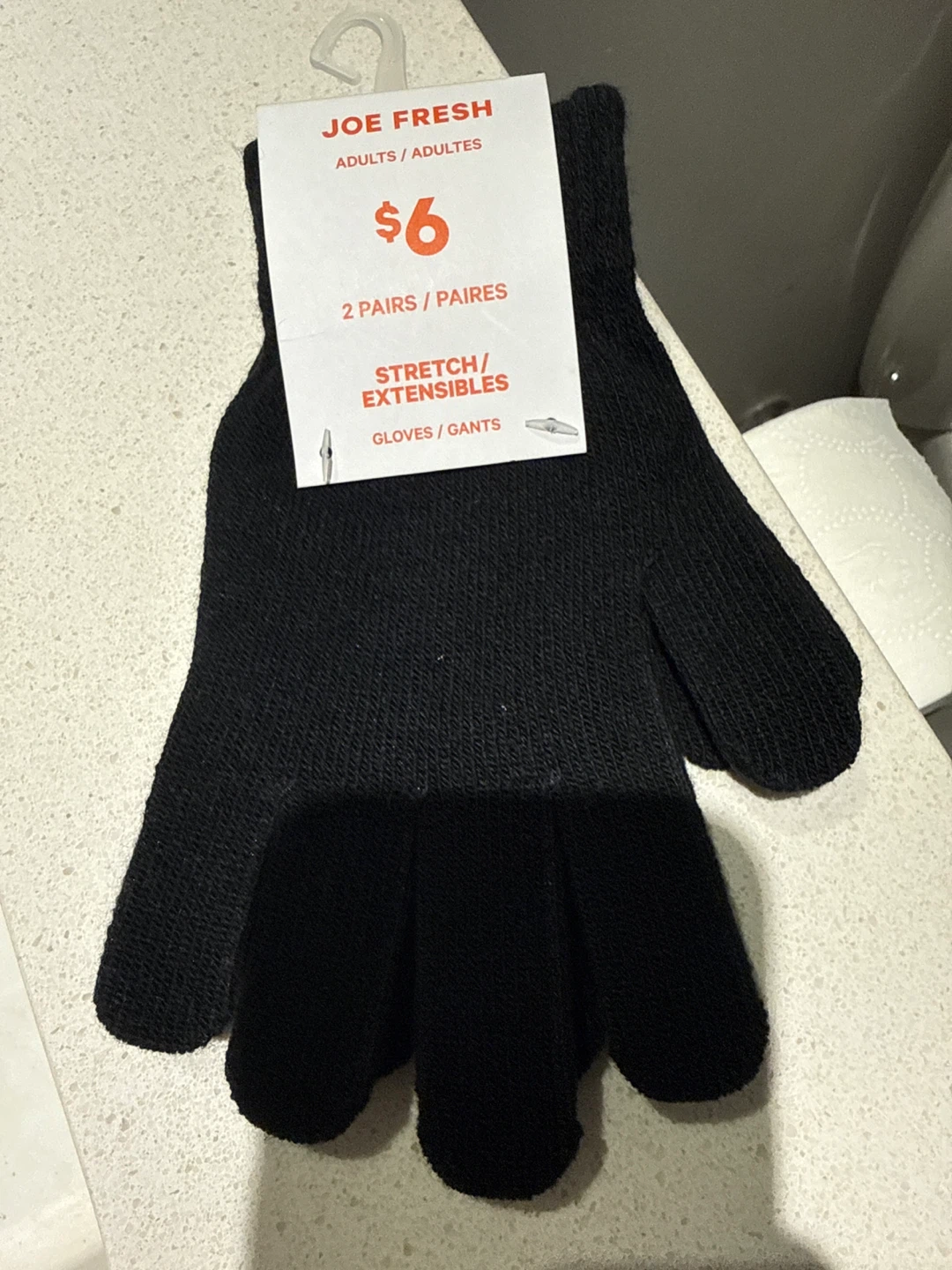 Joe Fresh Black Stretch Gloves - 2 Pairs