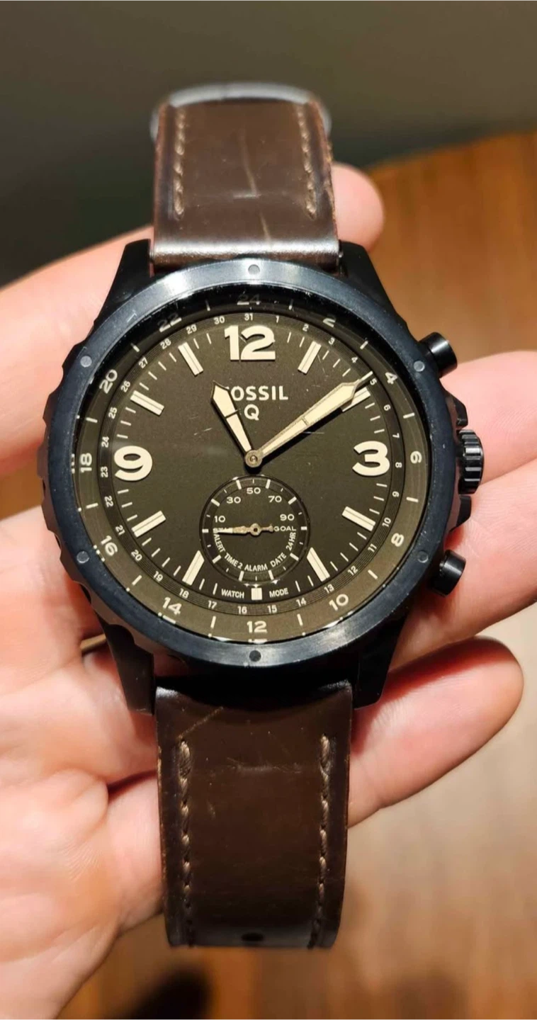 Fossil watch Brown Leather Band - photo 2