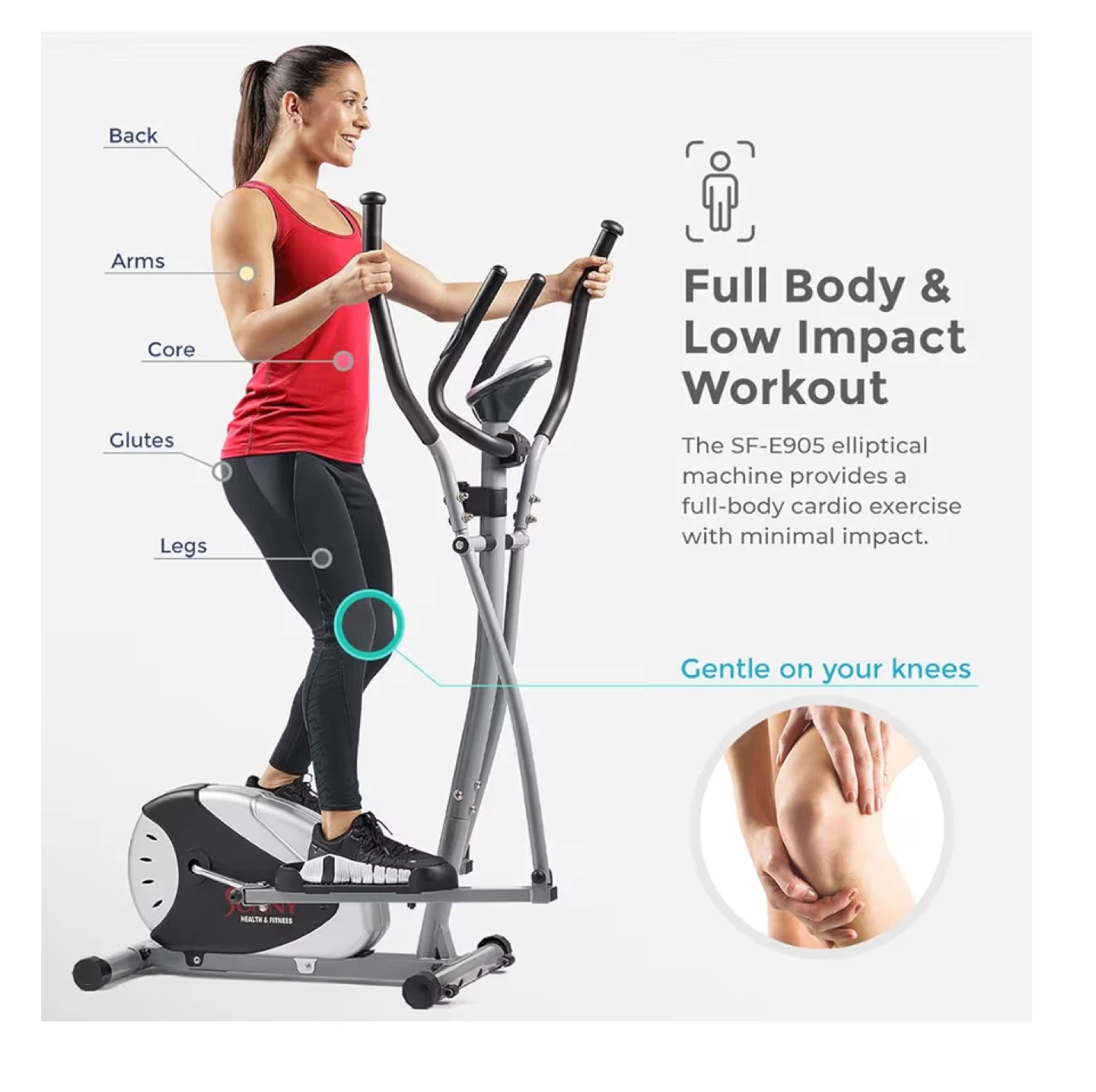 Sunny Magnetic Elliptical Trainer - photo 2