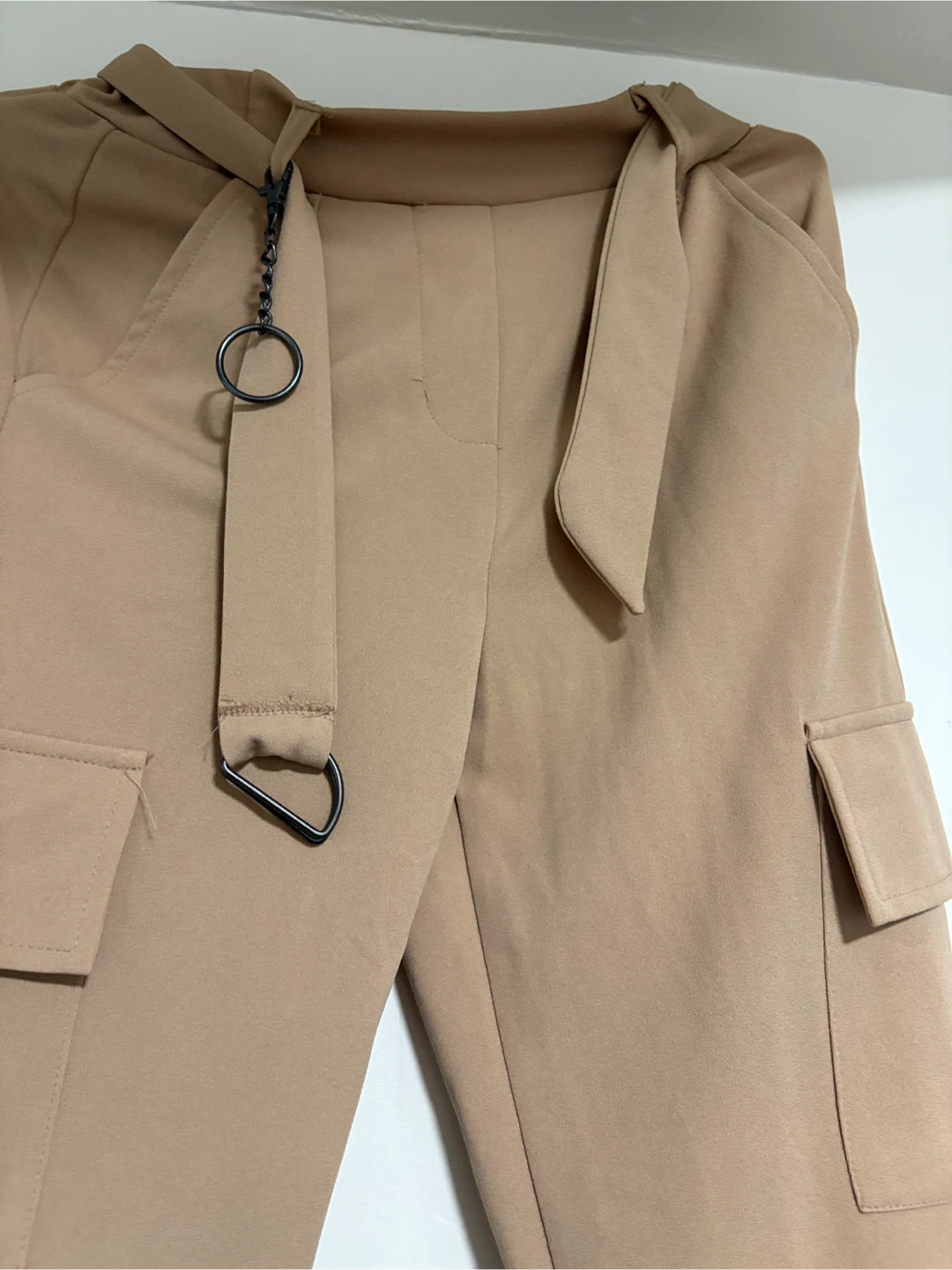Women's Tan Cargo Pants