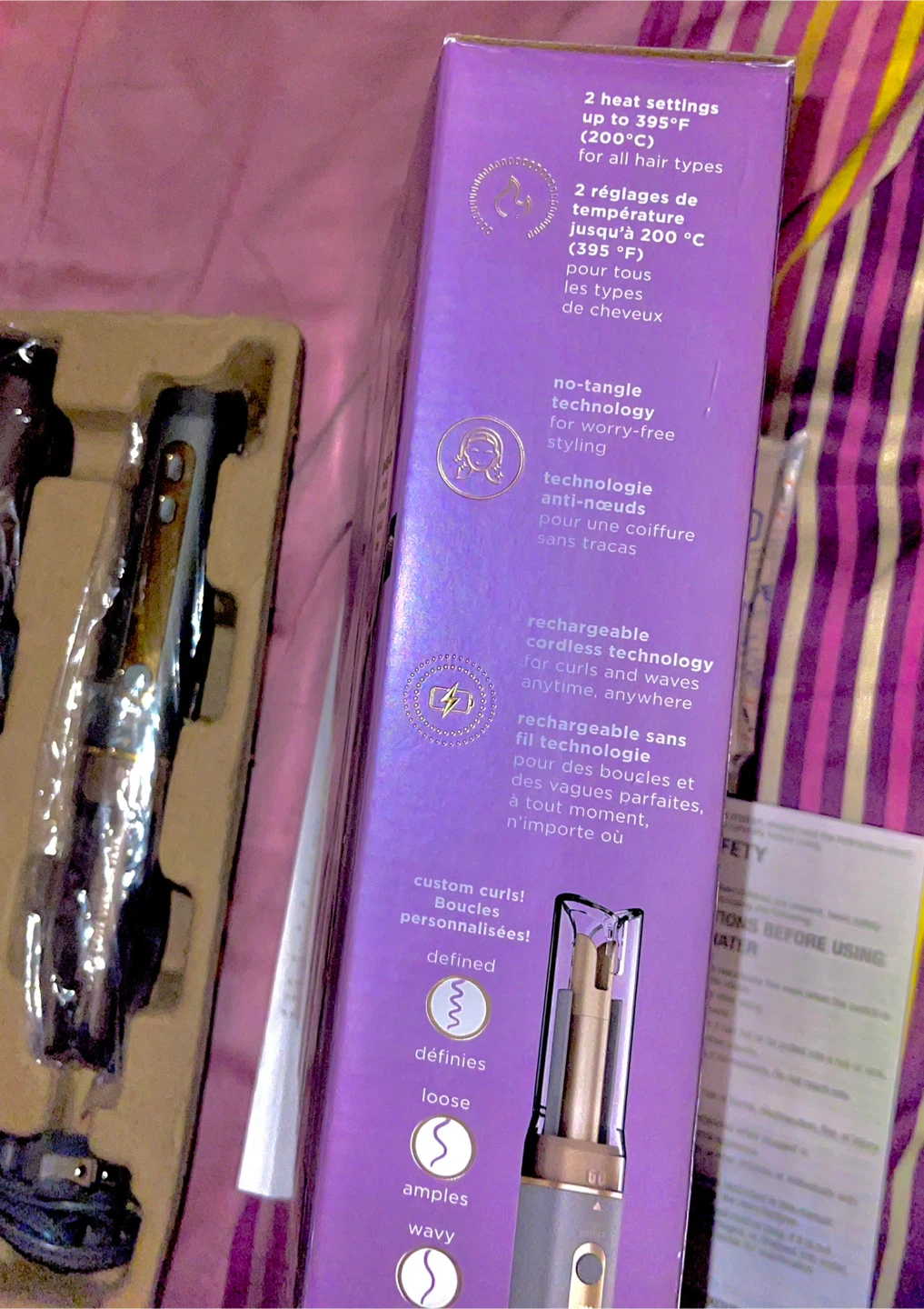 BRAND NEW-INFINITI PRO CONAIR Curl Secret MAX Auto Curler Set - photo 5