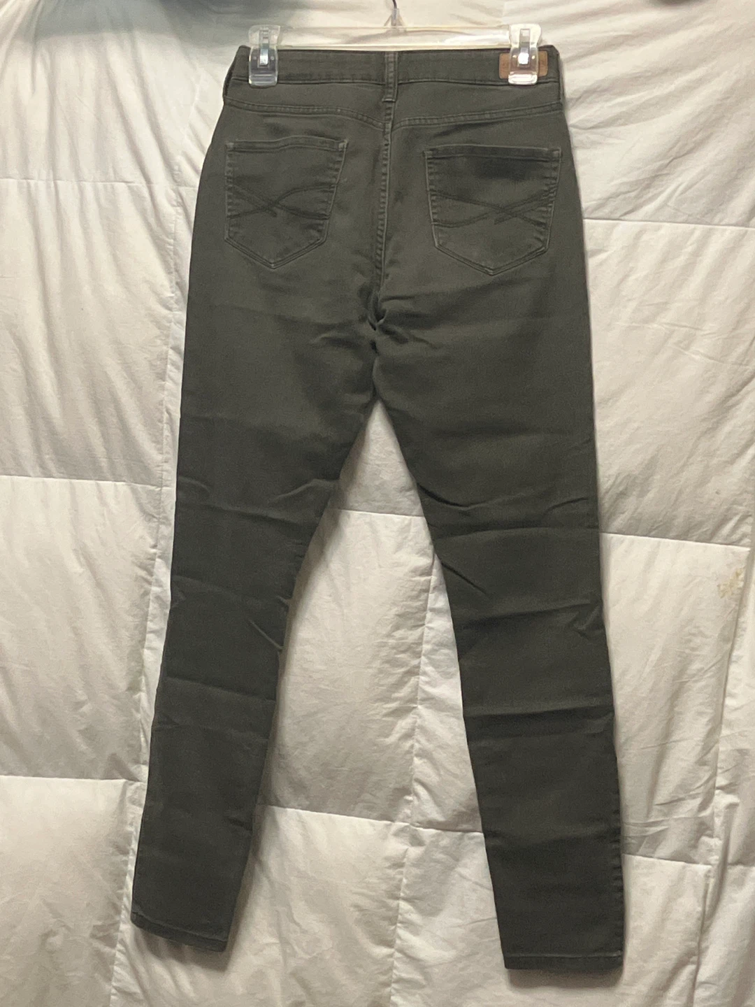 Aeropostale Skinny Jeans Olive Green Women's Size 5 - photo 2