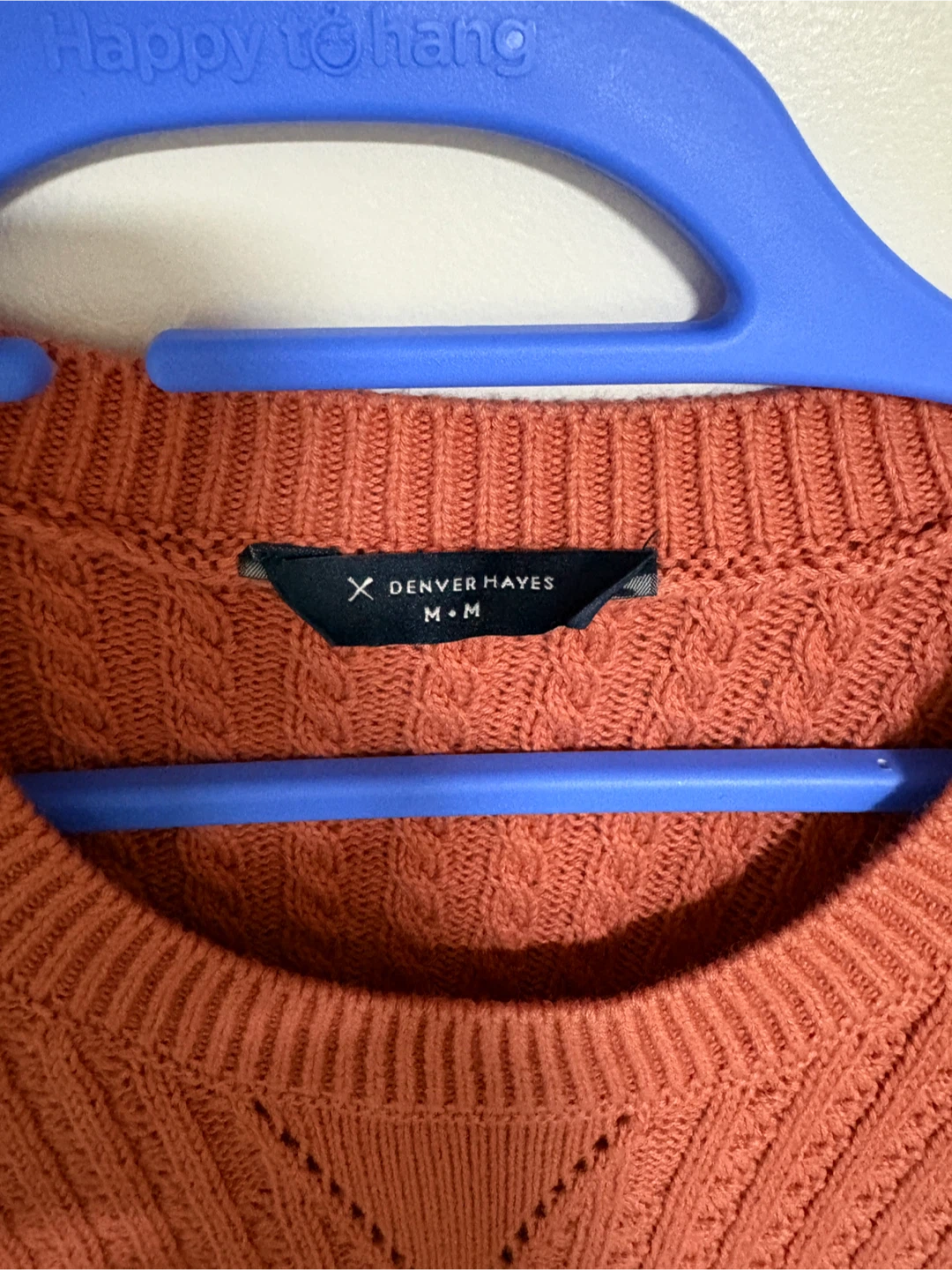 Denver Hayes M/M Sweater - Burnt Orange - photo 2