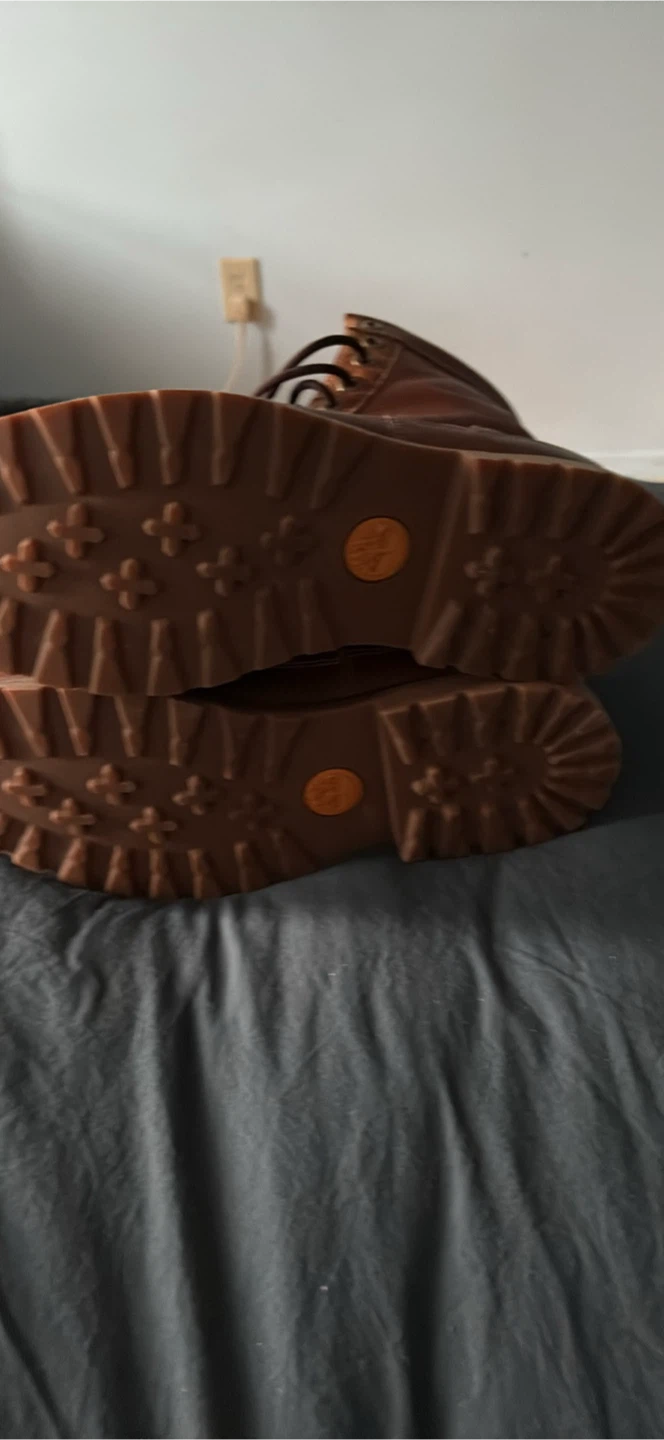 Timberland Brown Leather Lace-Up Boots - photo 2