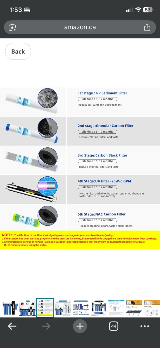 Geekpure whole house Water Filter System - photo 3